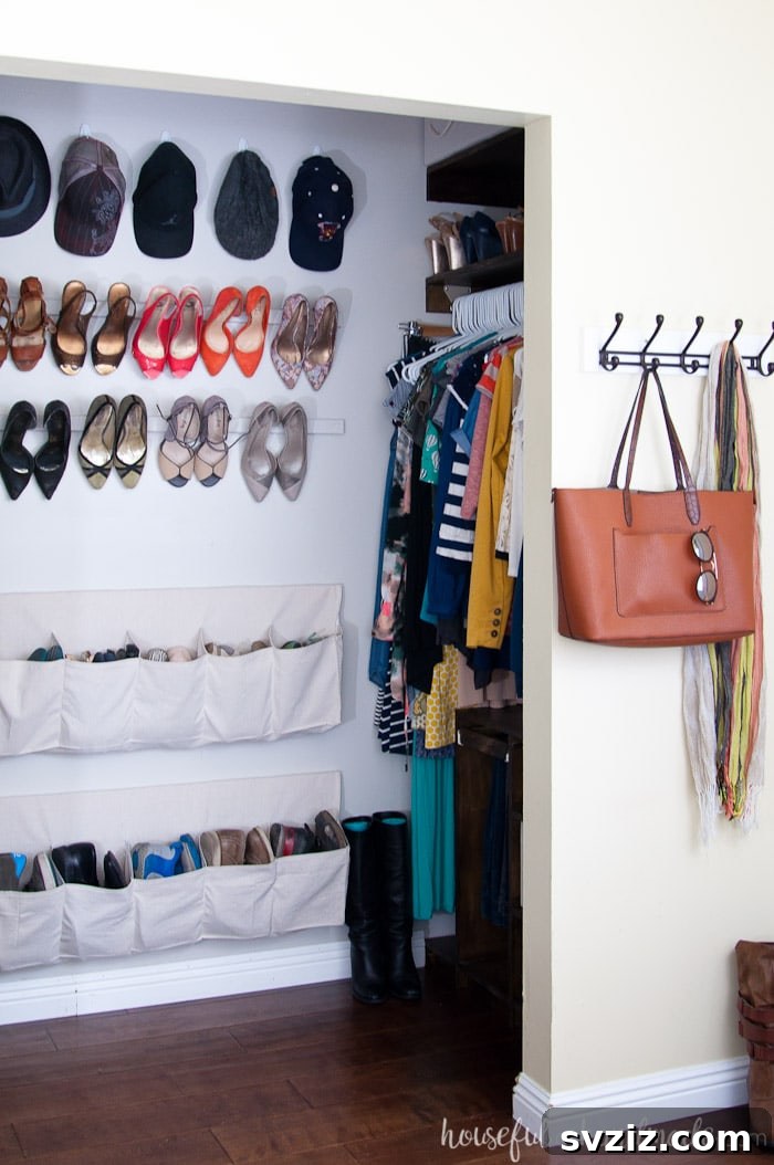 DIY Shoe organizer