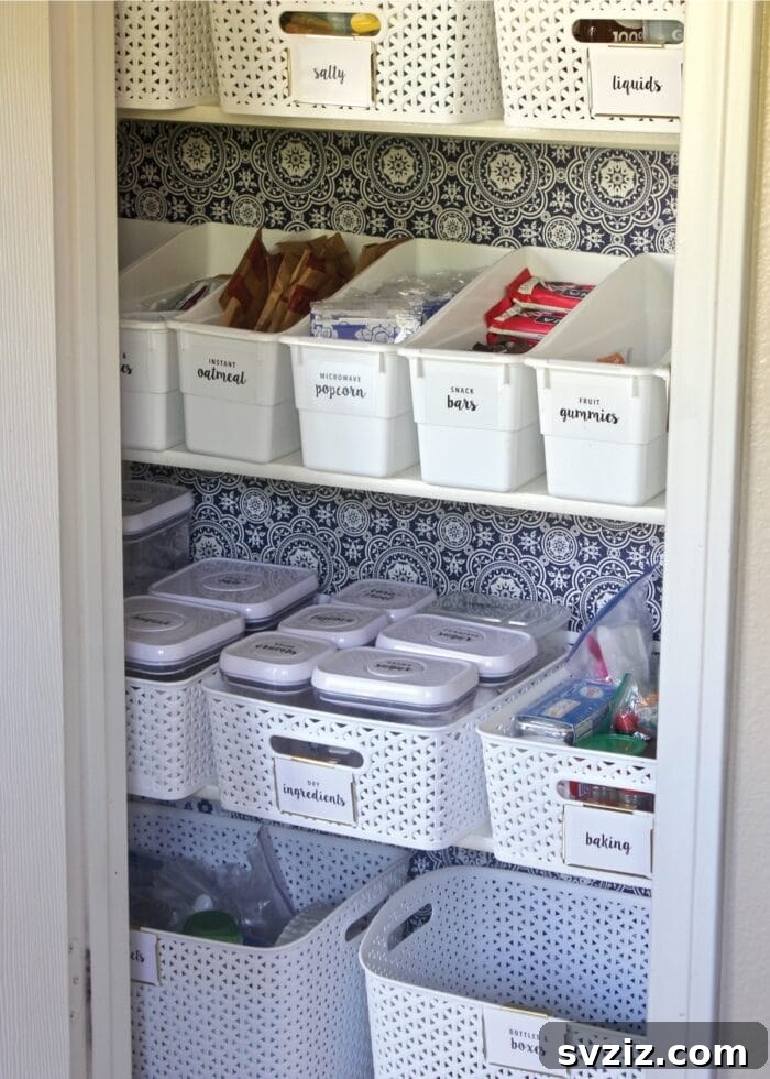 Printable Pantry Labels