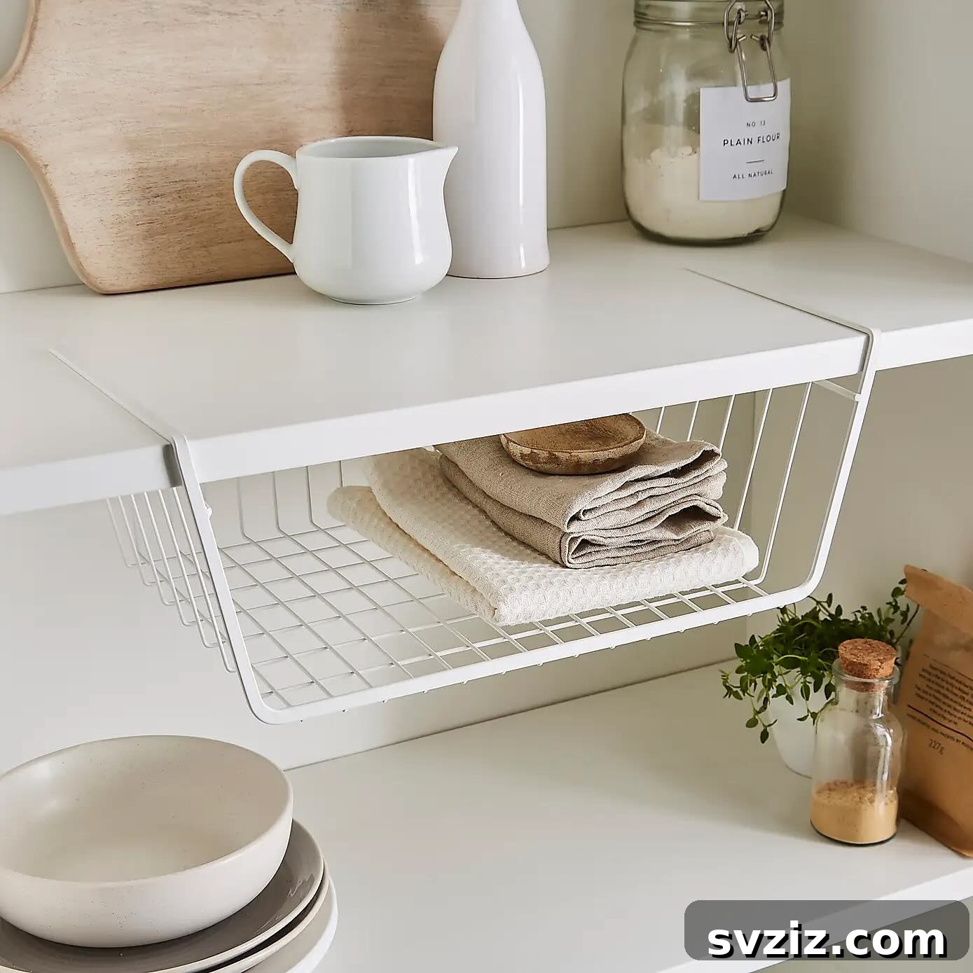 under shelf storage basket