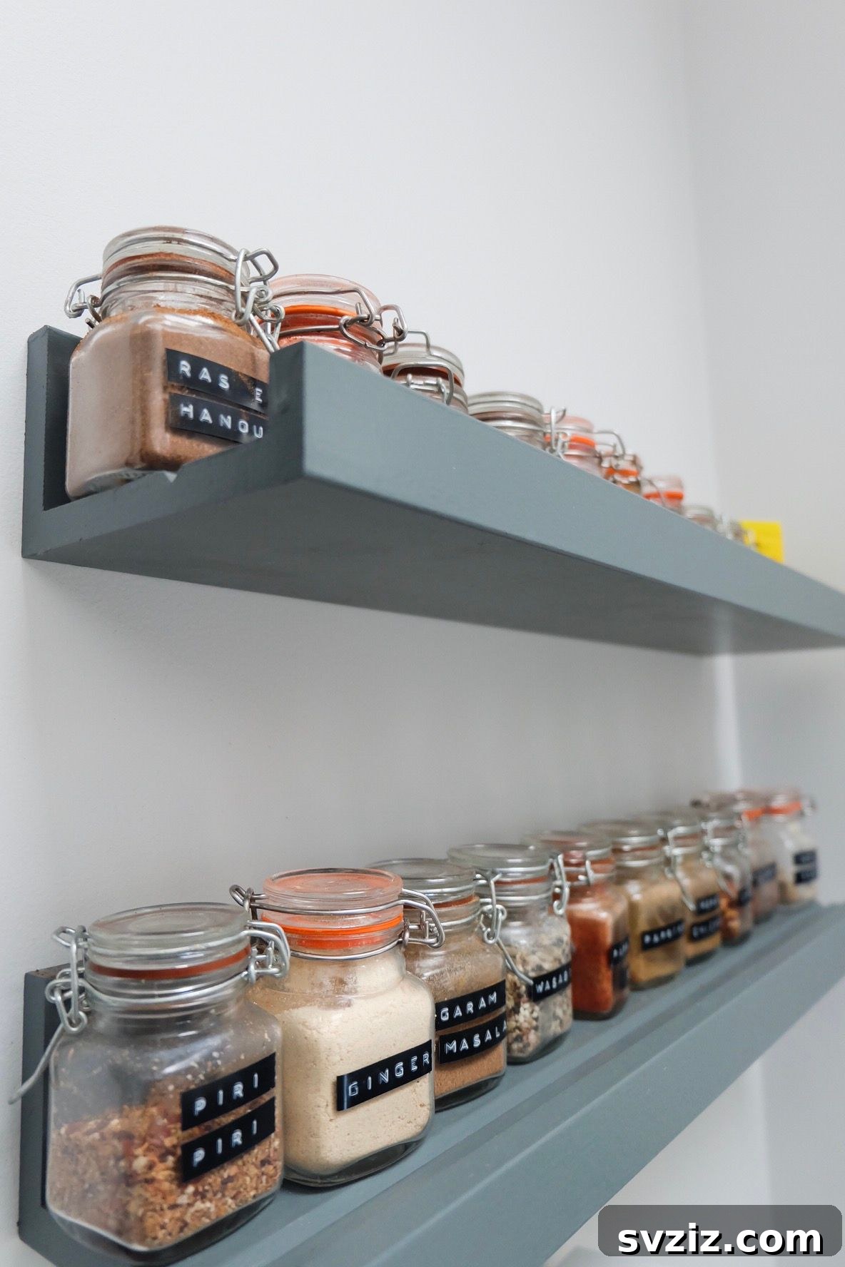 kitchen shelves