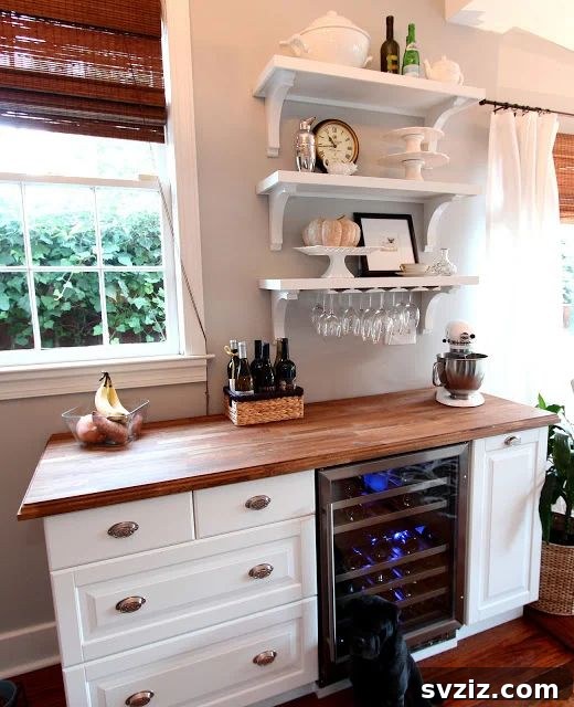 DIY Chic wine bar