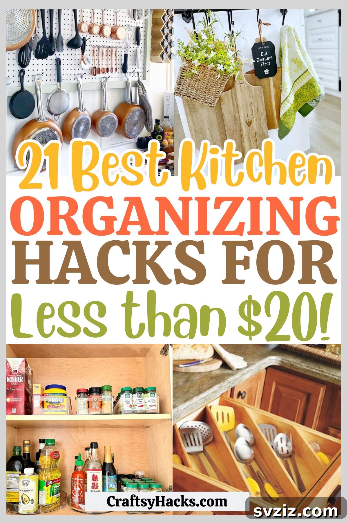 Budget-Friendly Kitchen Organizing Hacks Under $20: Smart Storage Solutions