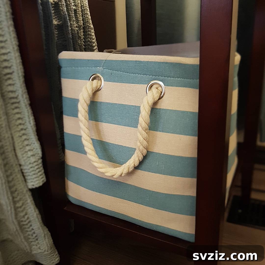 31 Dollar Store Hacks to Organize Your Life Without Breaking the Bank 14 Fabric Storage Bins