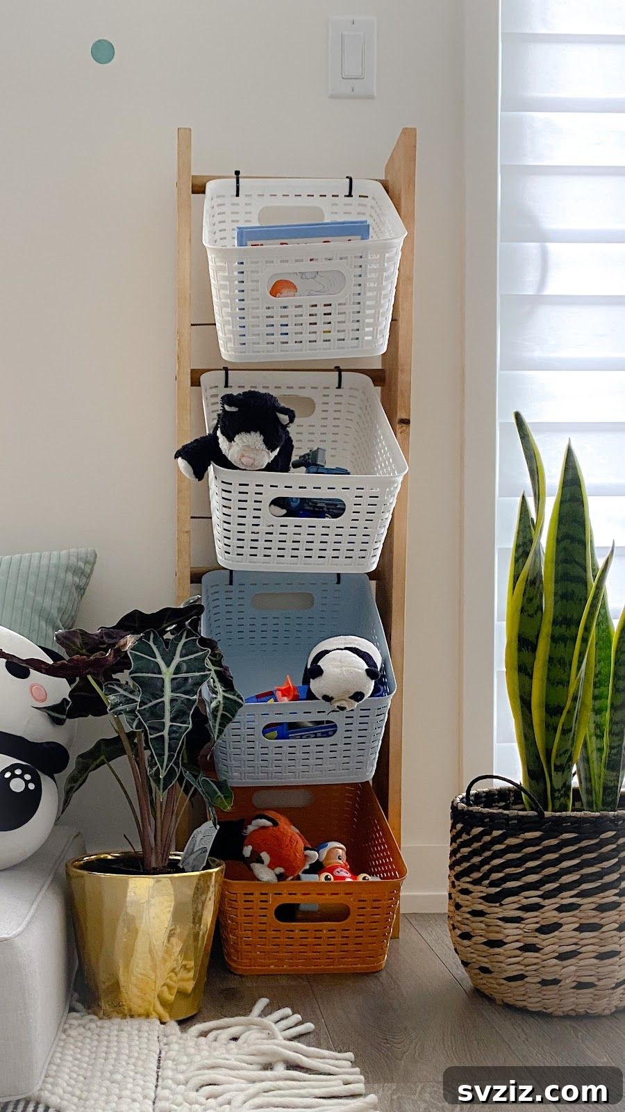 31 Dollar Store Hacks to Organize Your Life Without Breaking the Bank 18 basket storage tower