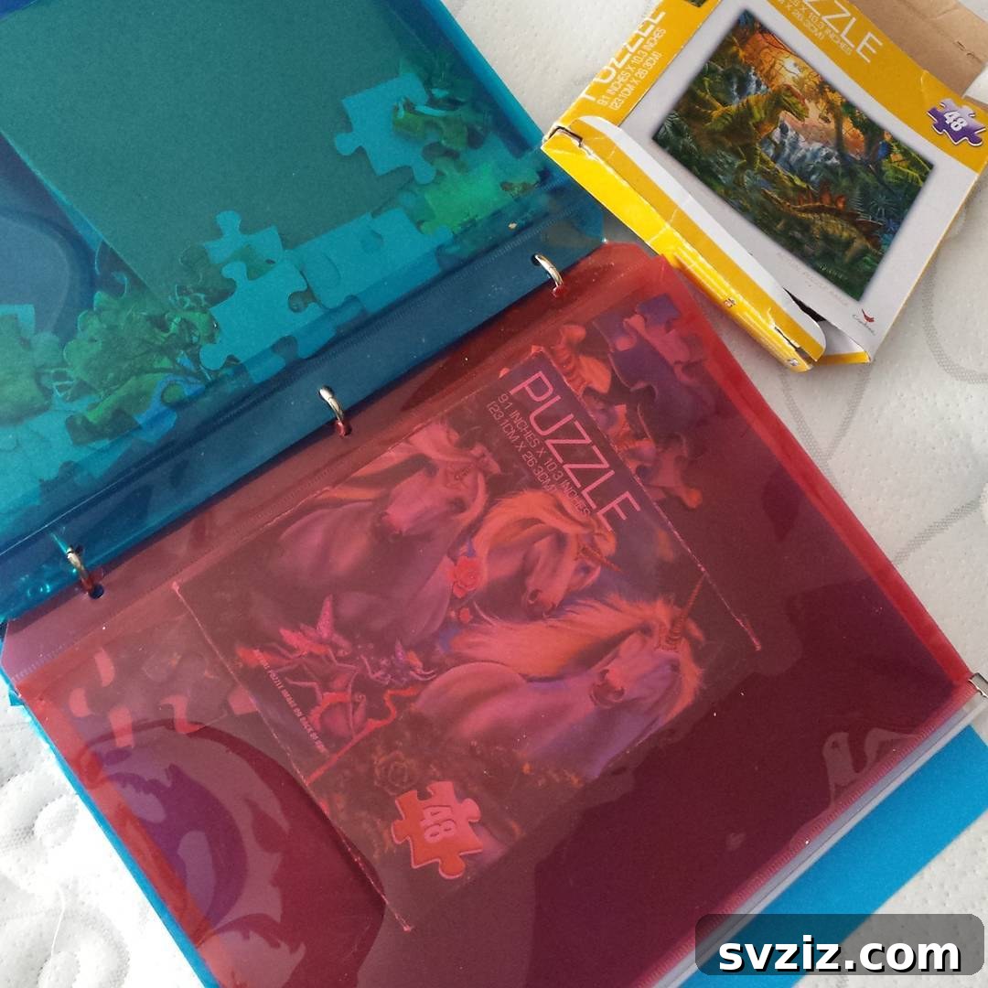31 Dollar Store Hacks to Organize Your Life Without Breaking the Bank 8 puzzle organizer