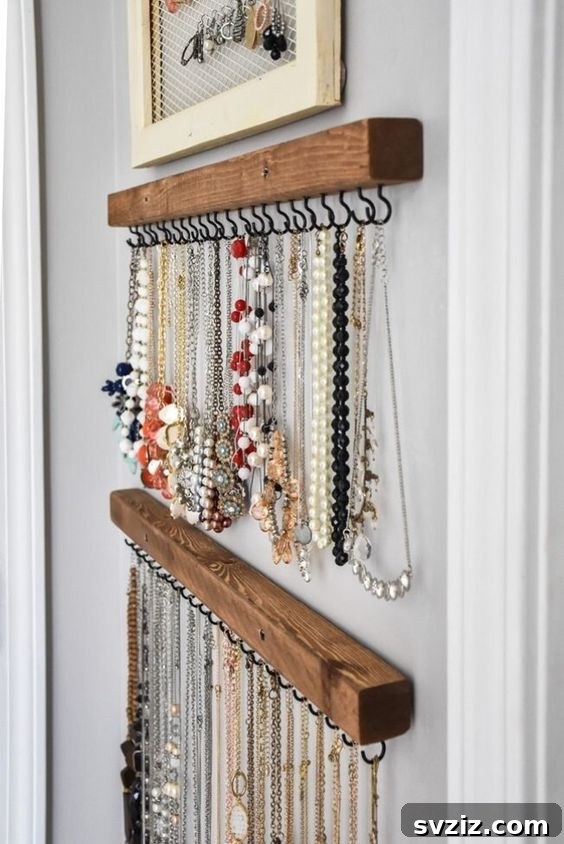 27 Ingenious DIY Bedroom Hacks to Declutter Your Space 25 Jewelry Organizer