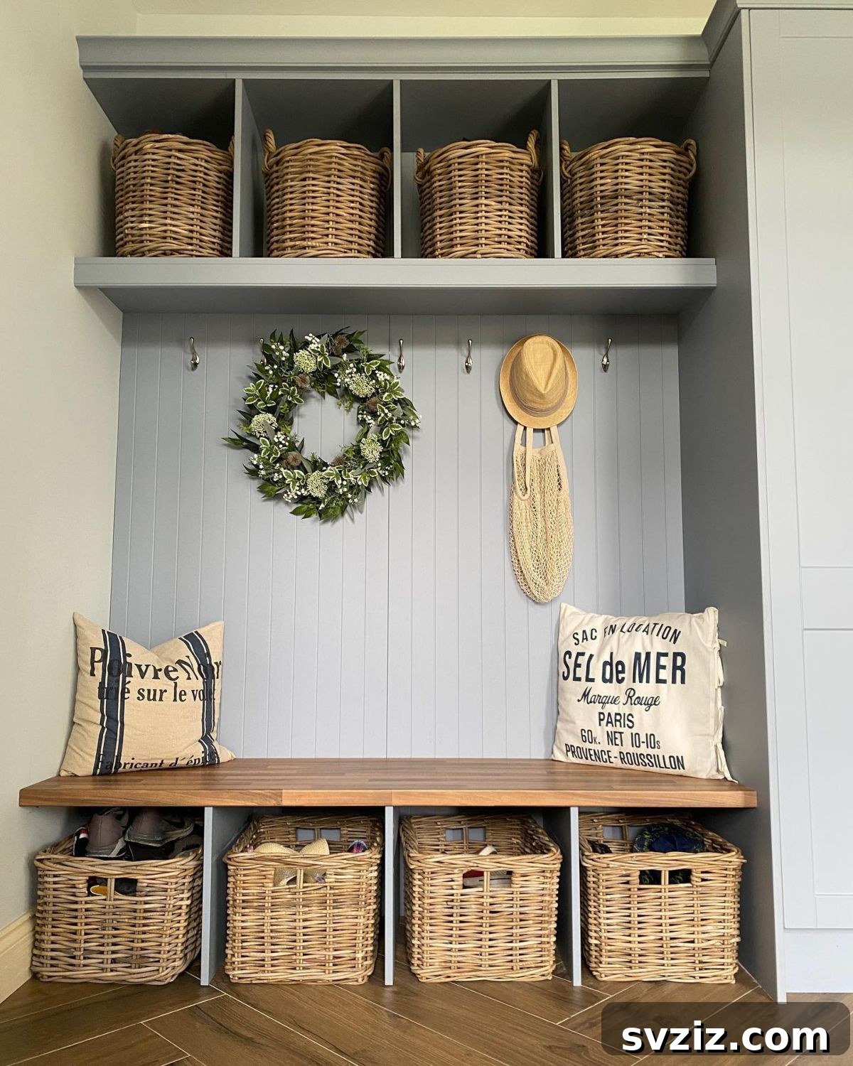 31 Budget Basket Hacks for Total Home Organization 14 boot room storage