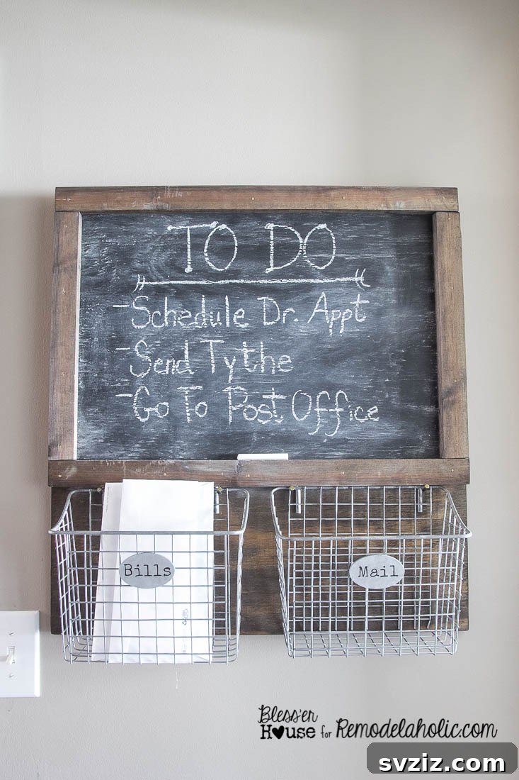 31 Budget Basket Hacks for Total Home Organization 25 mail baskets