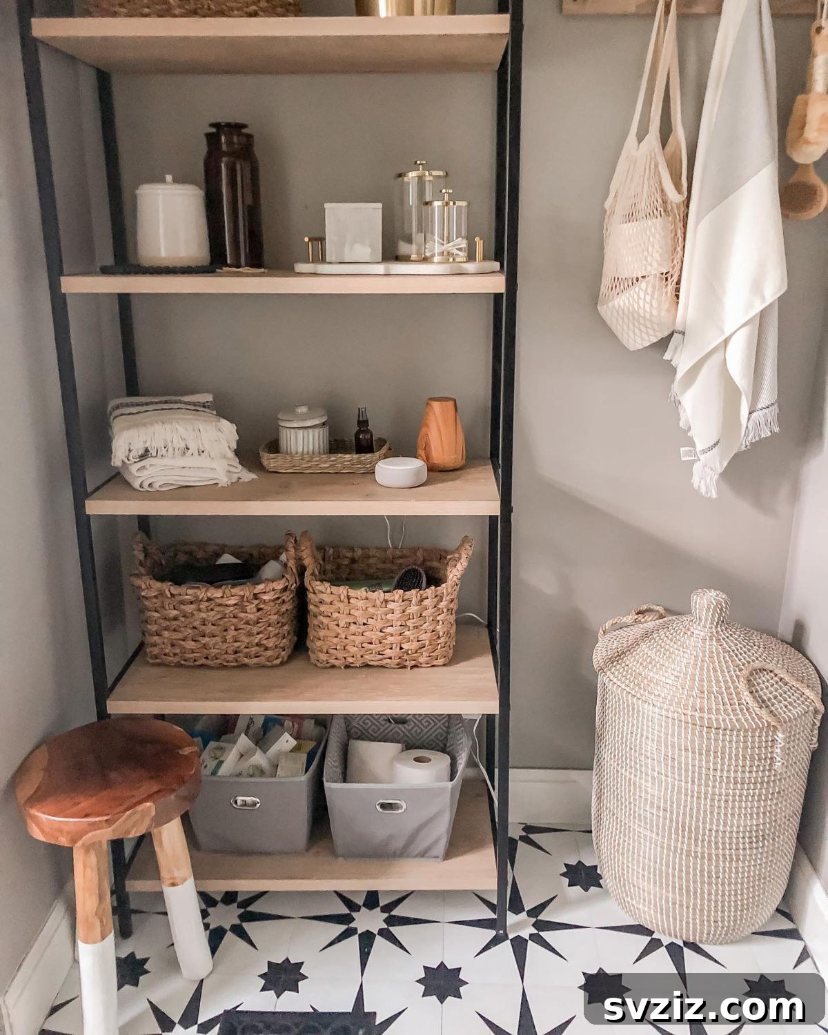 31 Budget Basket Hacks for Total Home Organization 4 Bathroom Supply Storage