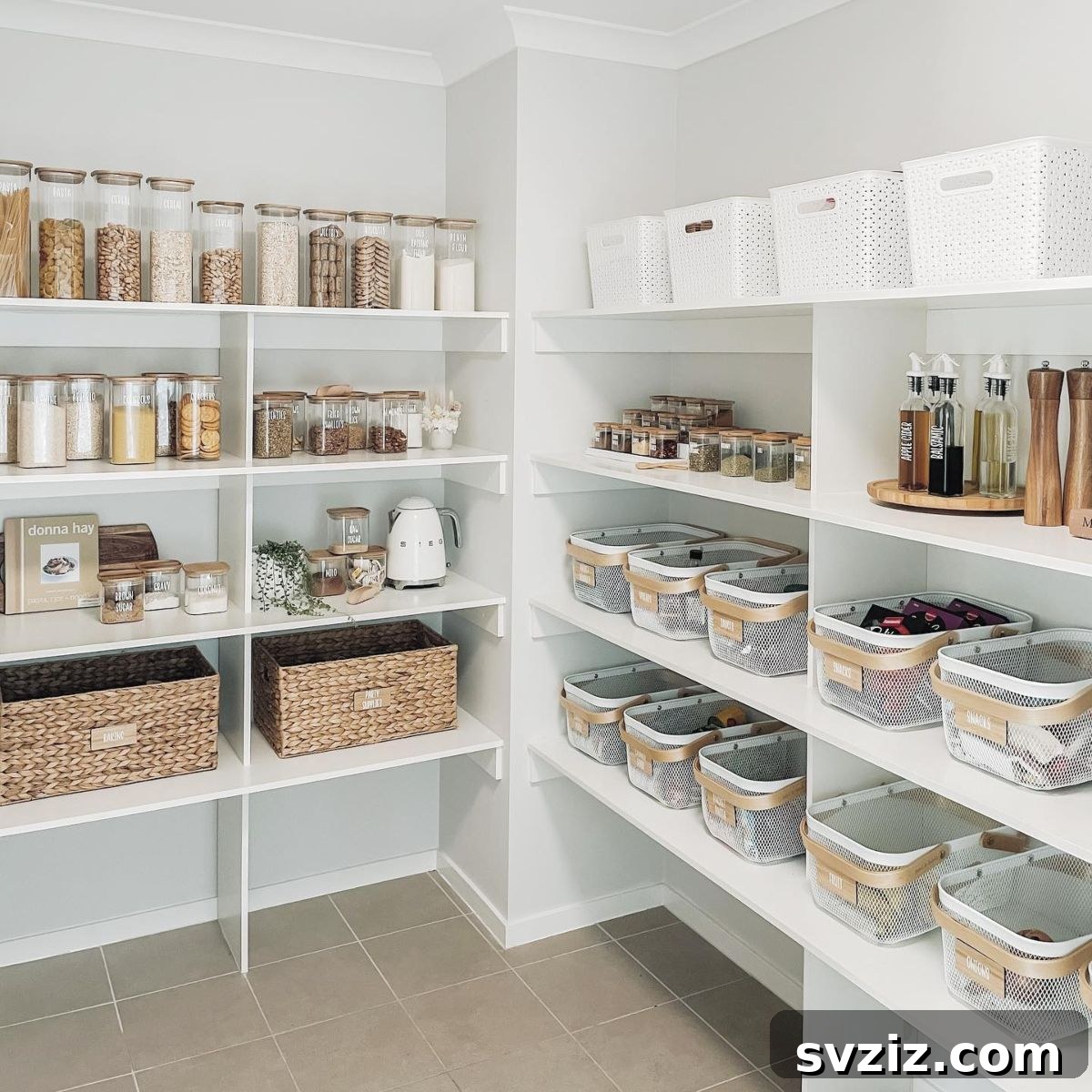 31 Budget Basket Hacks for Total Home Organization 8 pantry baskets