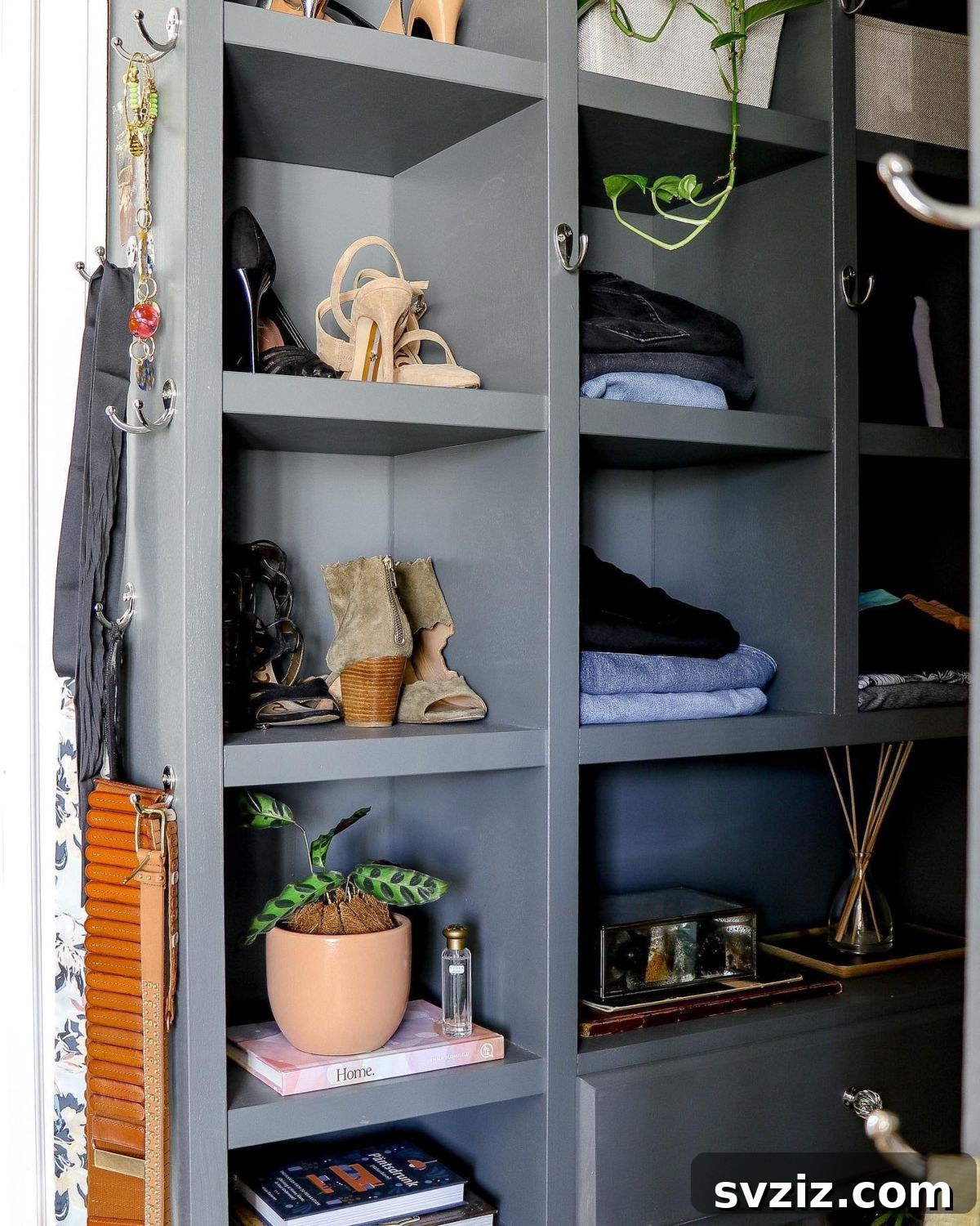 Small Walk-In Closets: Genius Ideas for Maximizing Space 7 cubby storage