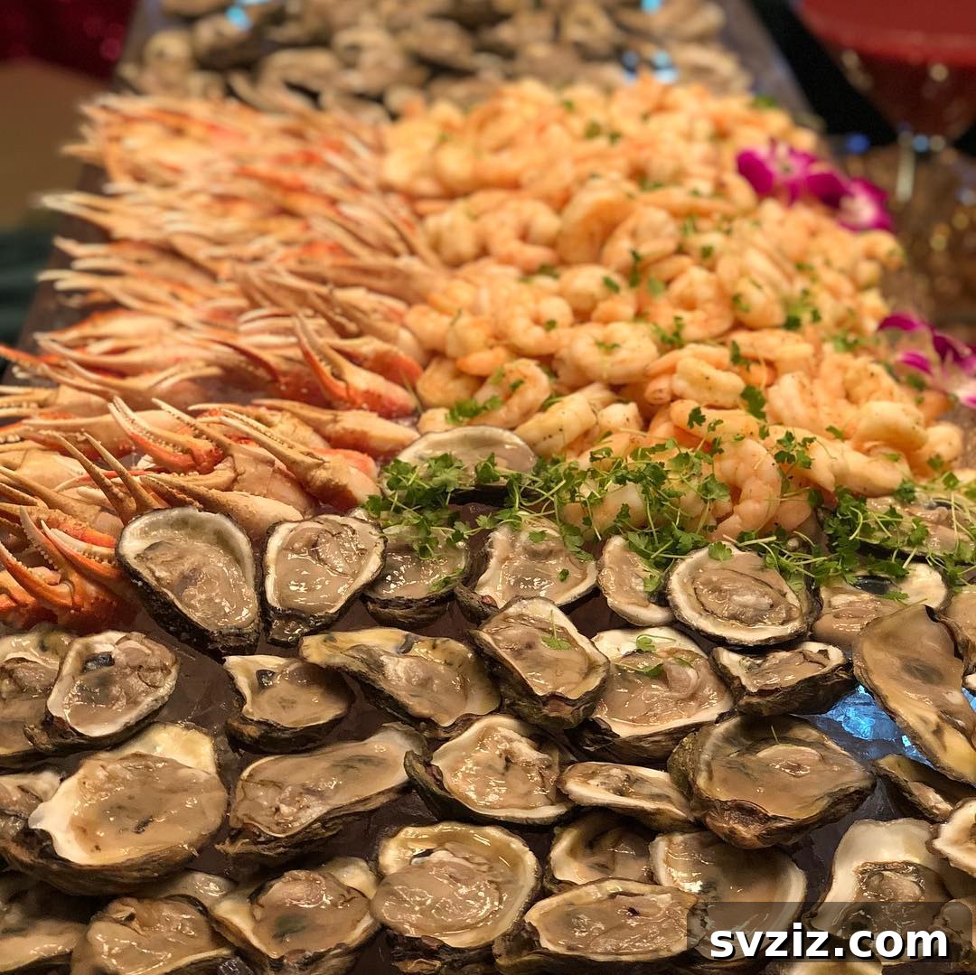 Beyond the Buffet: Creative Wedding Food Bars 11 seafood bar