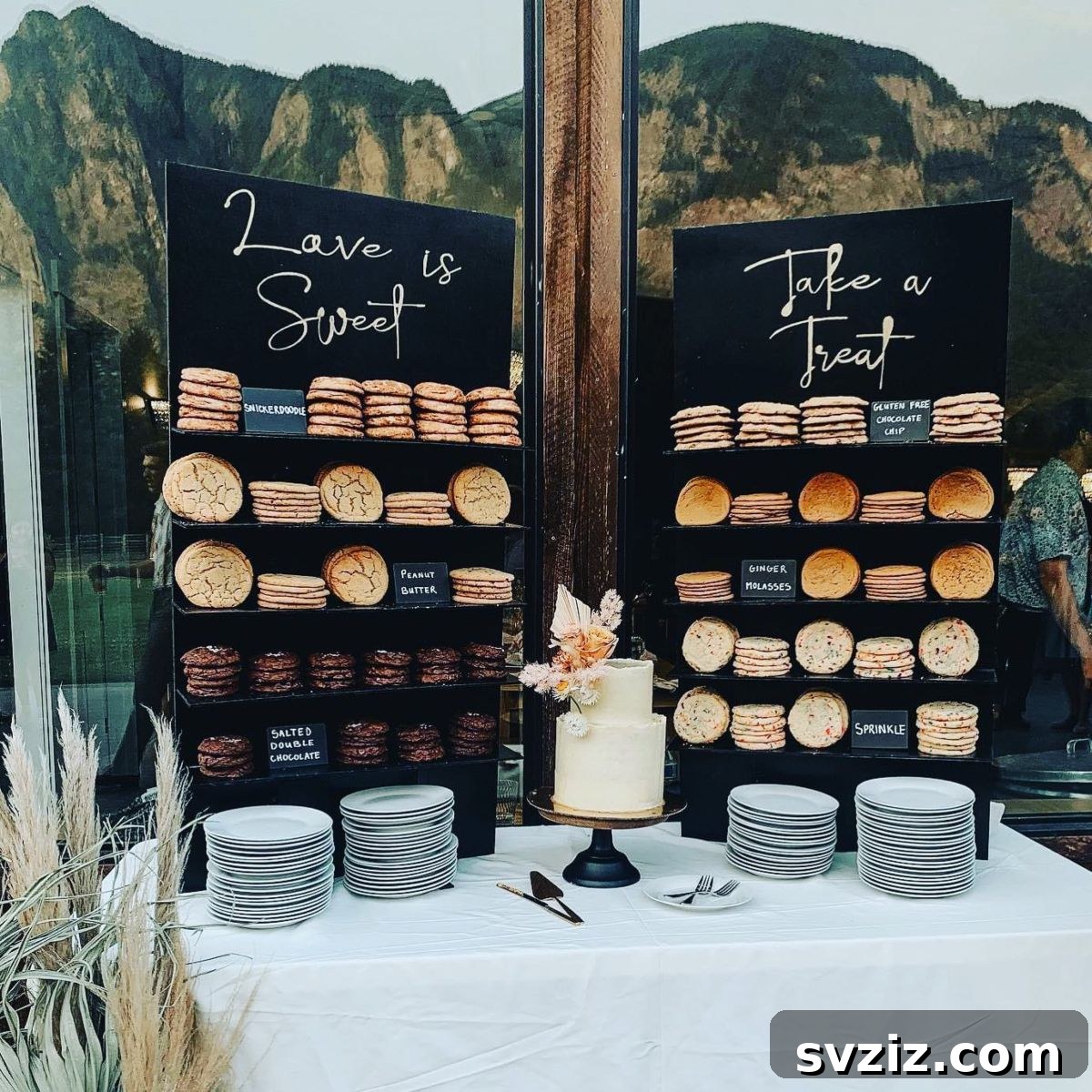 Beyond the Buffet: Creative Wedding Food Bars 8 cookie bar