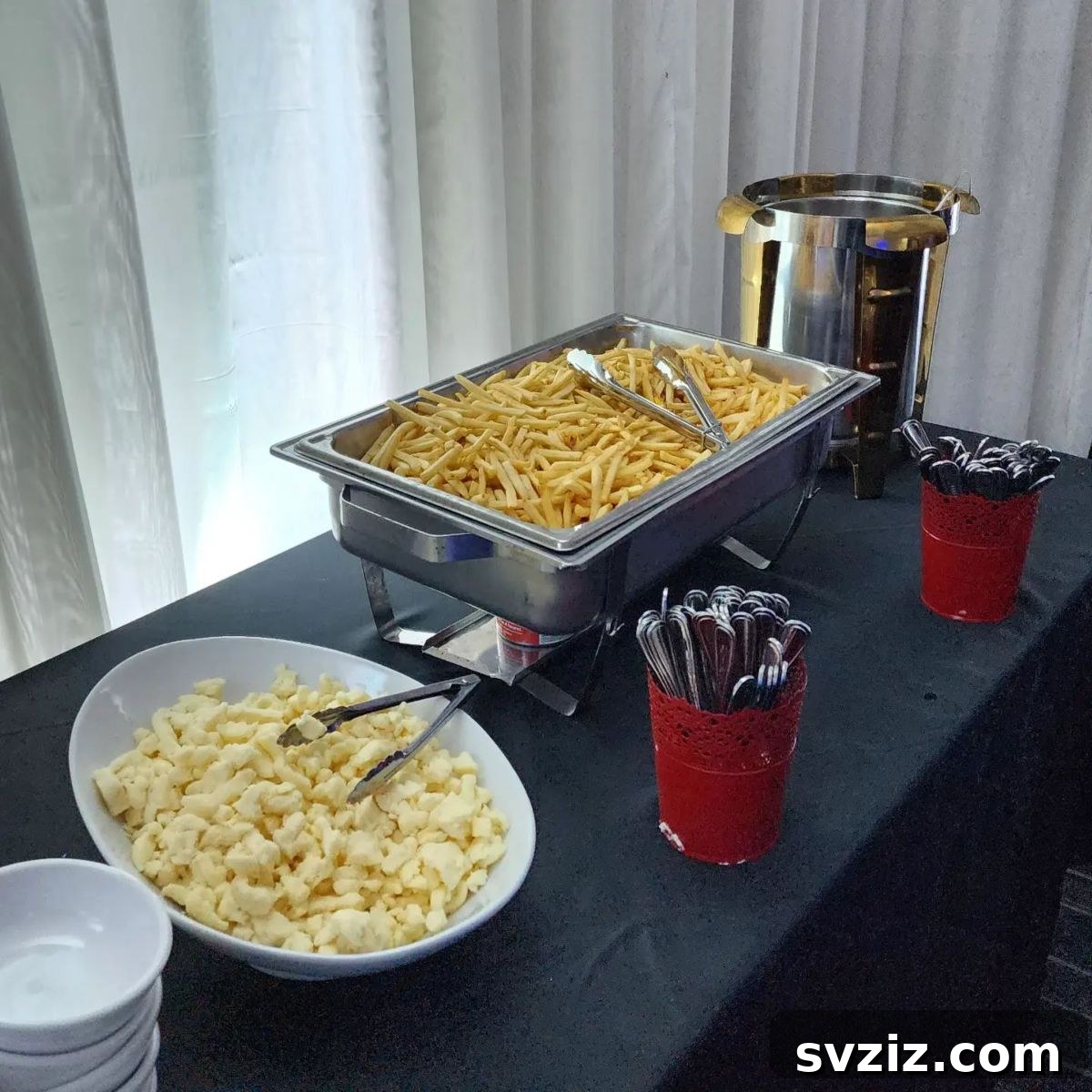 Beyond the Buffet: Creative Wedding Food Bars 9 poutine bar
