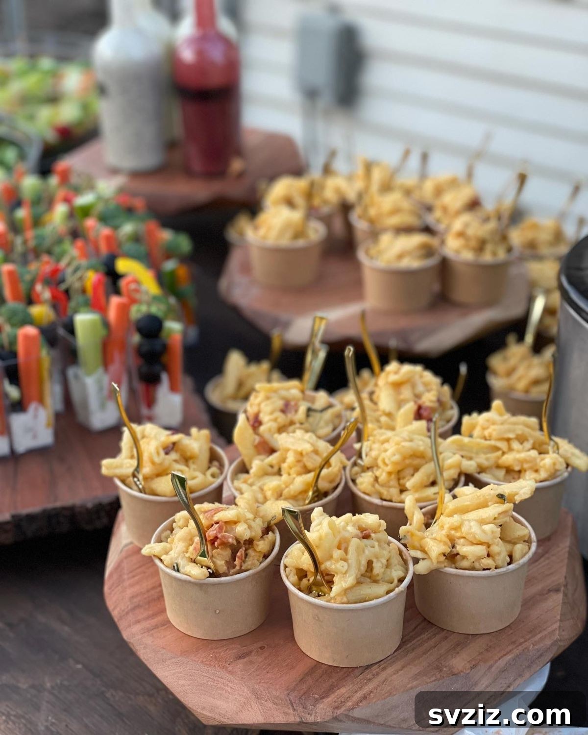 Beyond the Buffet: Creative Wedding Food Bars 10 mac and cheese bar