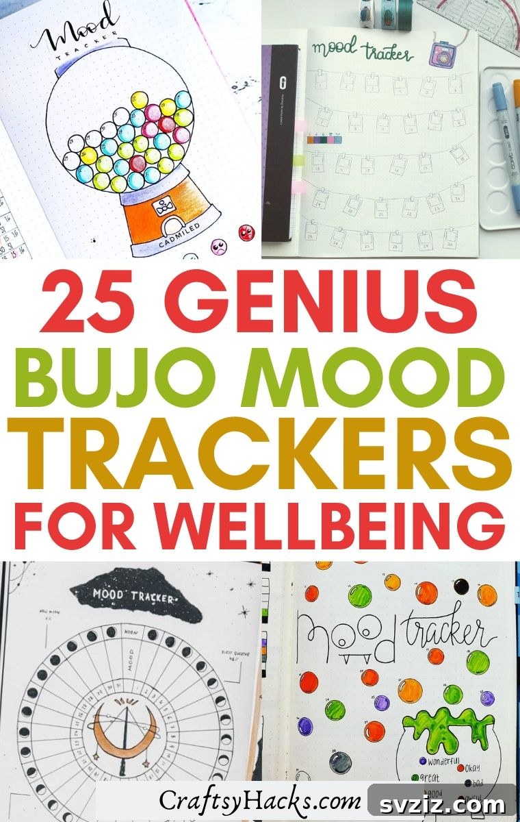 bullet journal mood tracker