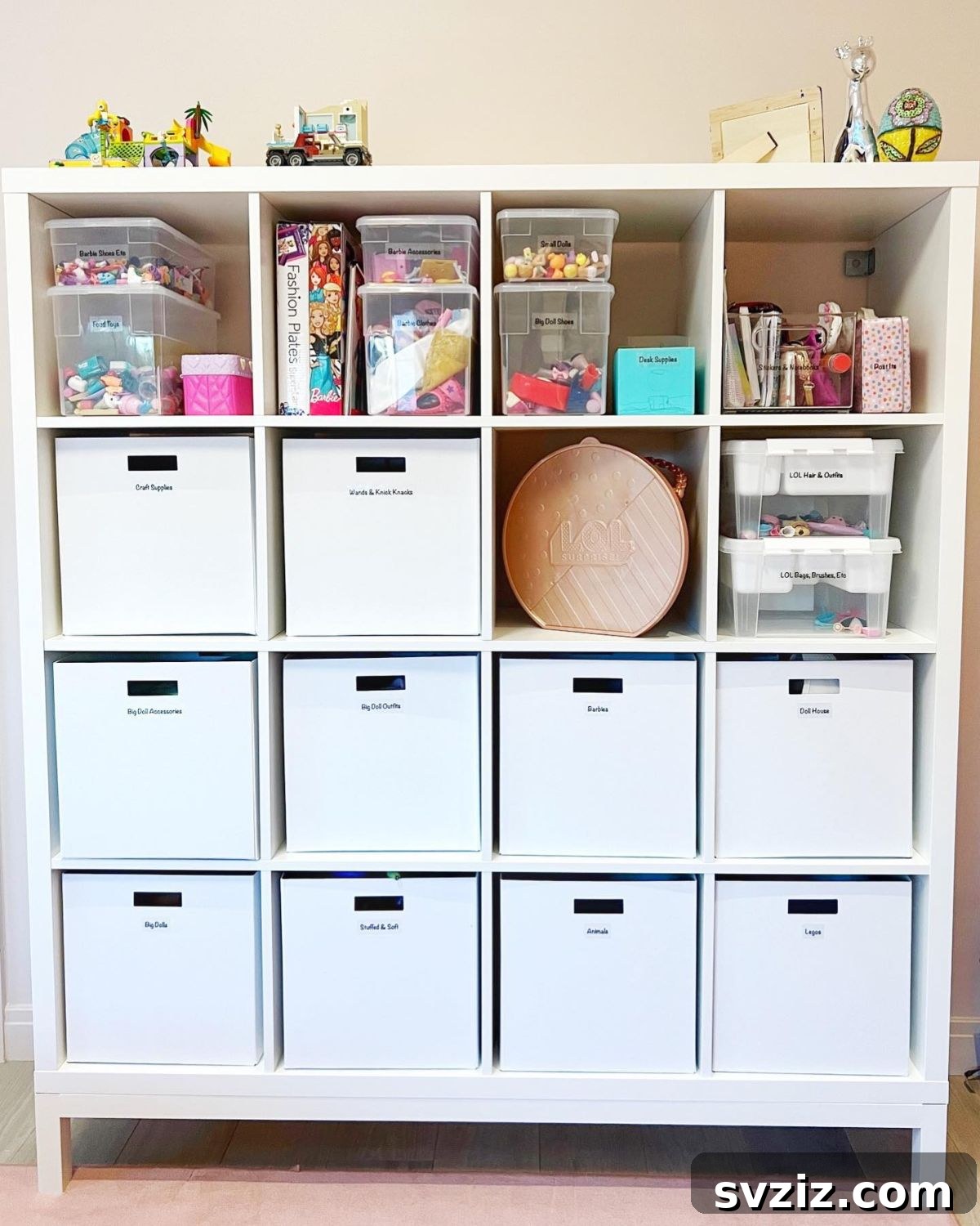 Kallax toy storage unit