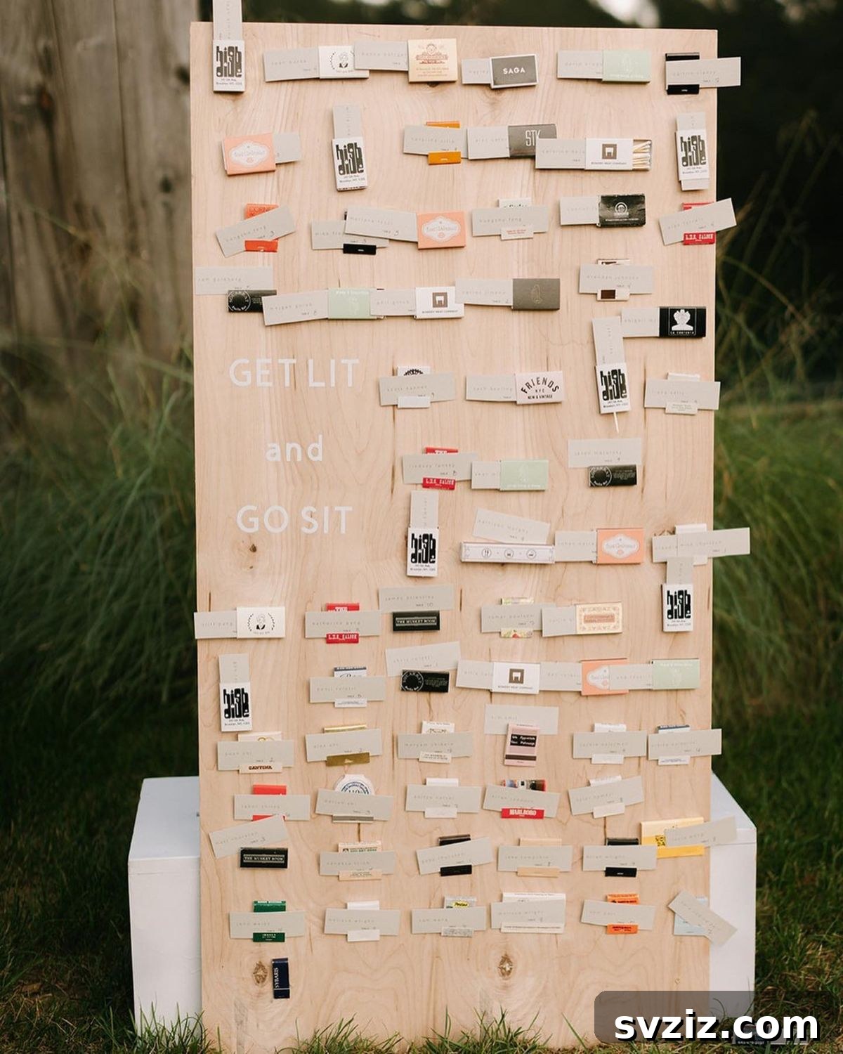 Personalized Escort Cards