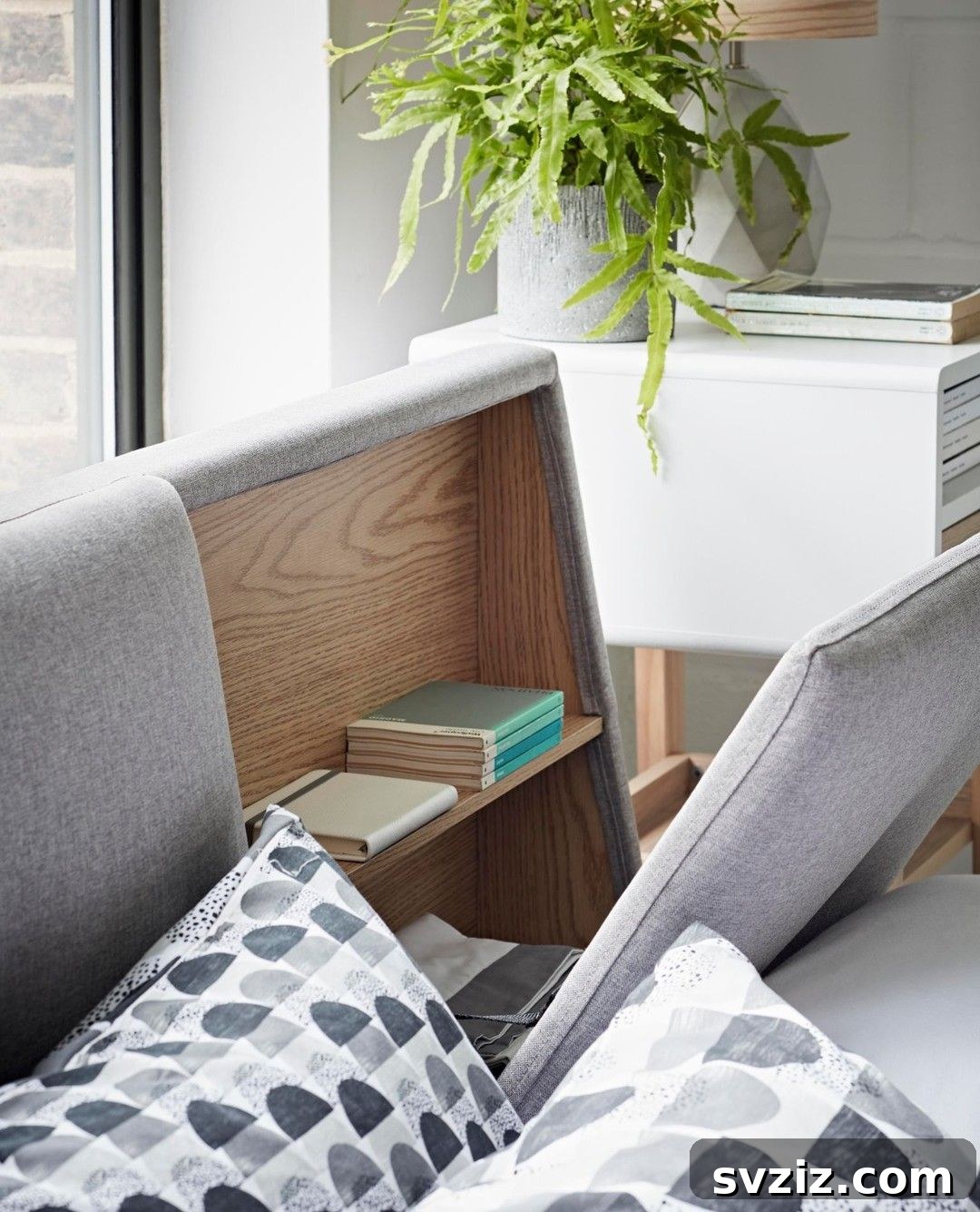 21 Smart Hidden Storage Solutions To Optimize Every Inch 13 Headboard Bookcase