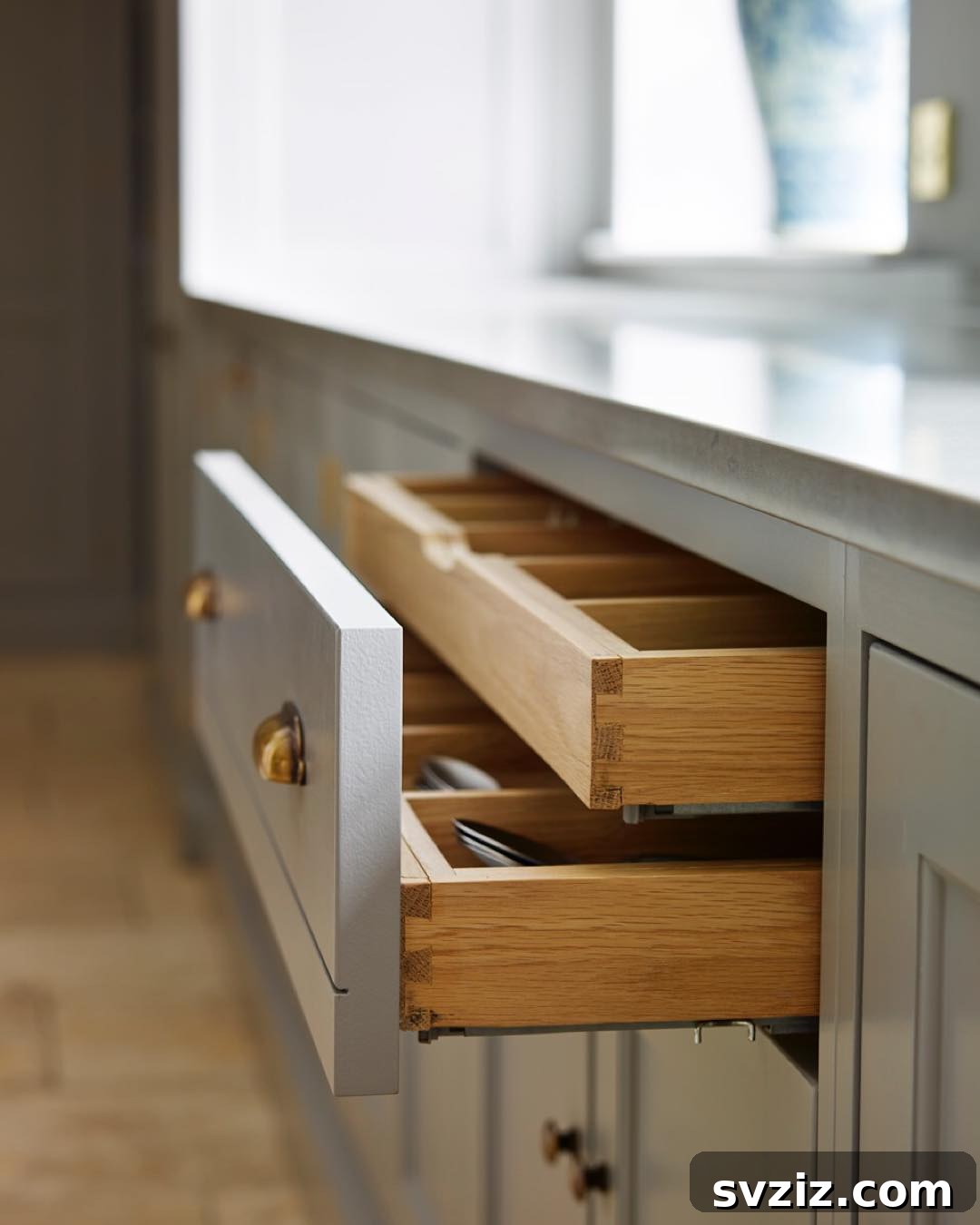 21 Smart Hidden Storage Solutions To Optimize Every Inch 18 Double-Layered Hidden Kitchen Drawers
