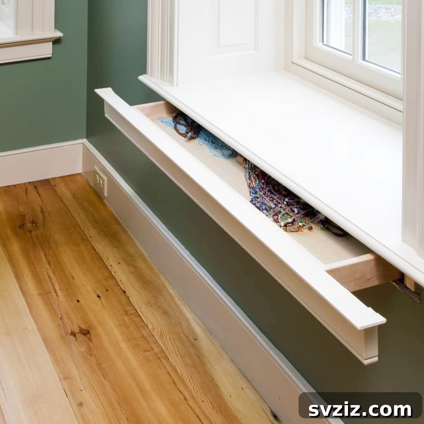 21 Smart Hidden Storage Solutions To Optimize Every Inch 3 hidden window sill drawer