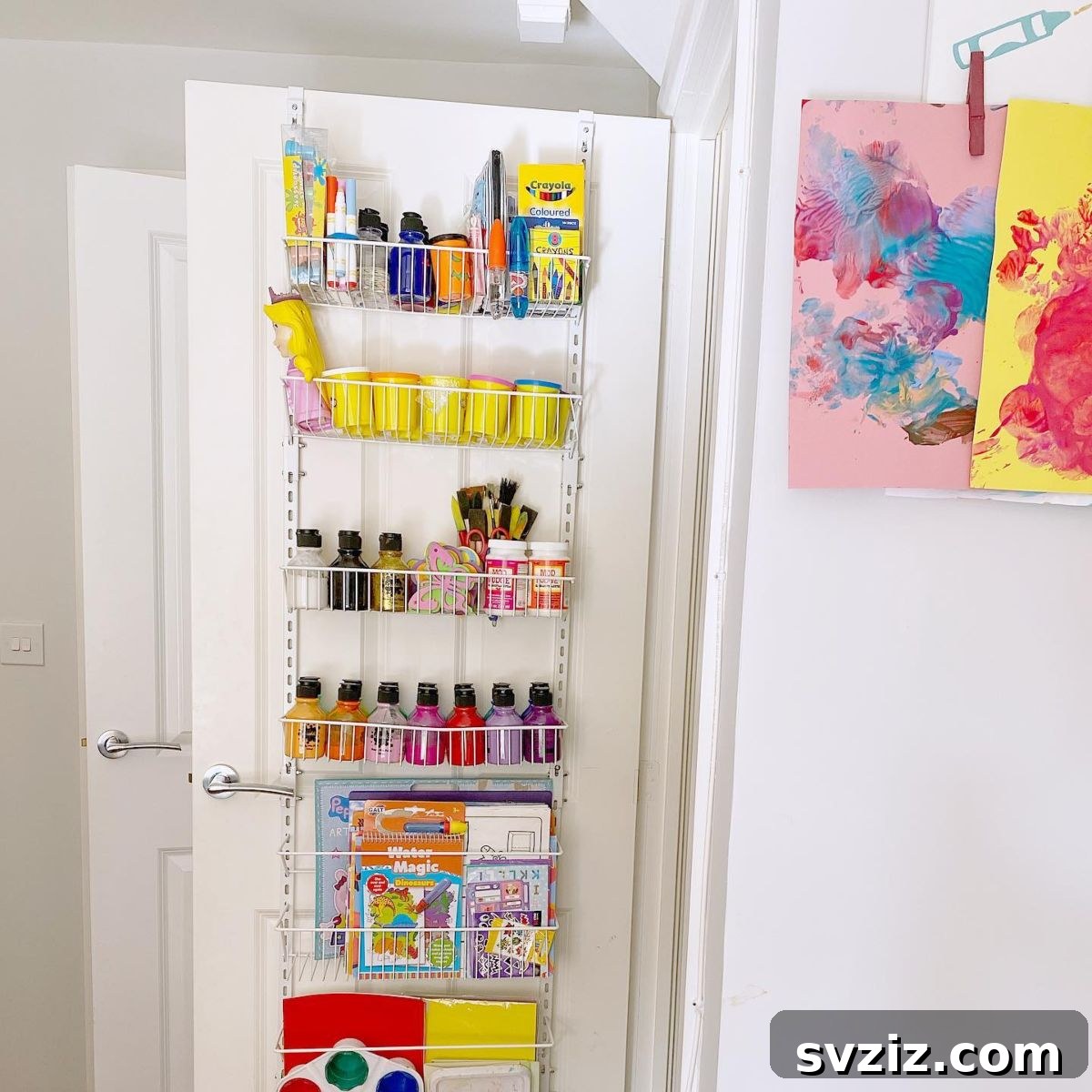 Unlock Your Door's Potential: Clever Storage Hacks 13 kids toy storage