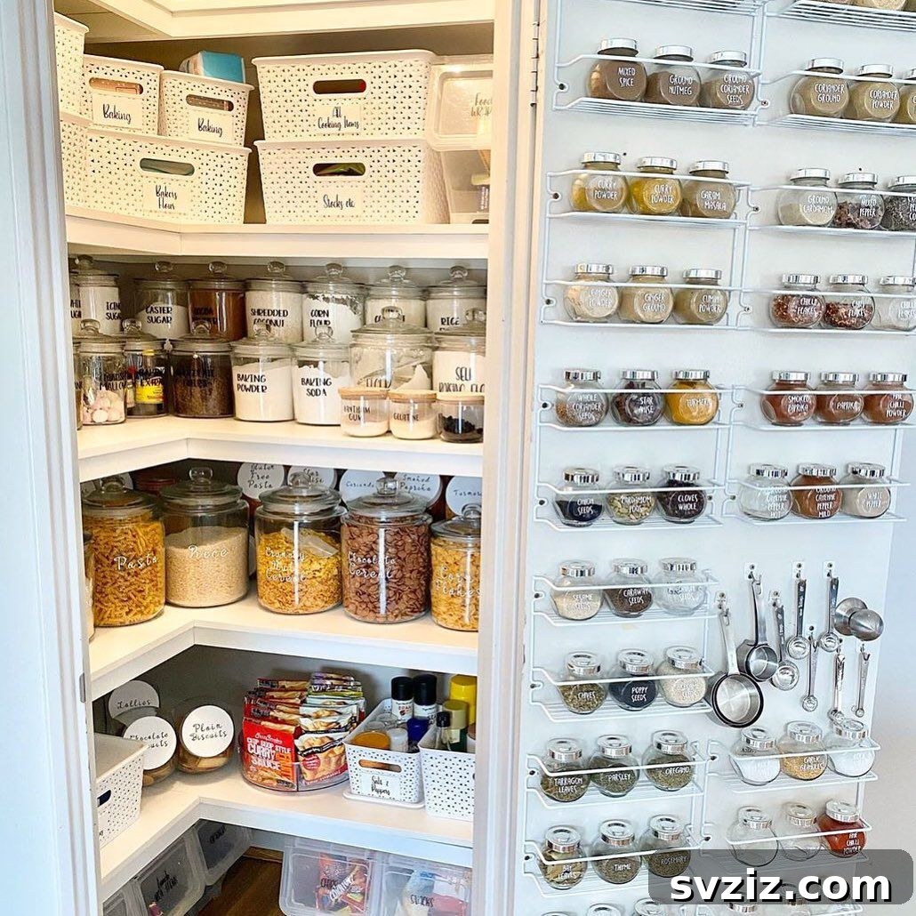 Unlock Your Door's Potential: Clever Storage Hacks 14 spice rack hack