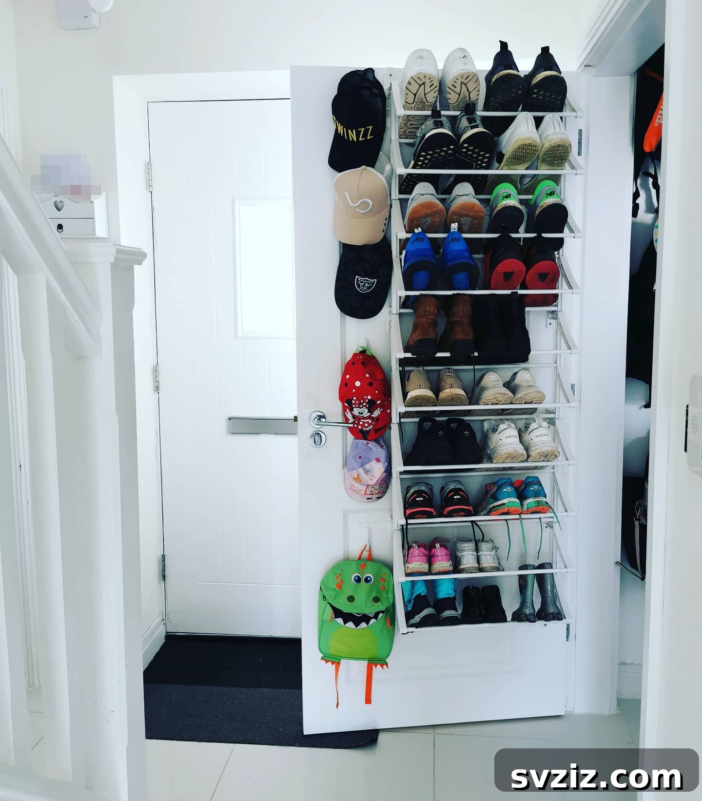 Unlock Your Door's Potential: Clever Storage Hacks 6 Over-Door Shoe Rack