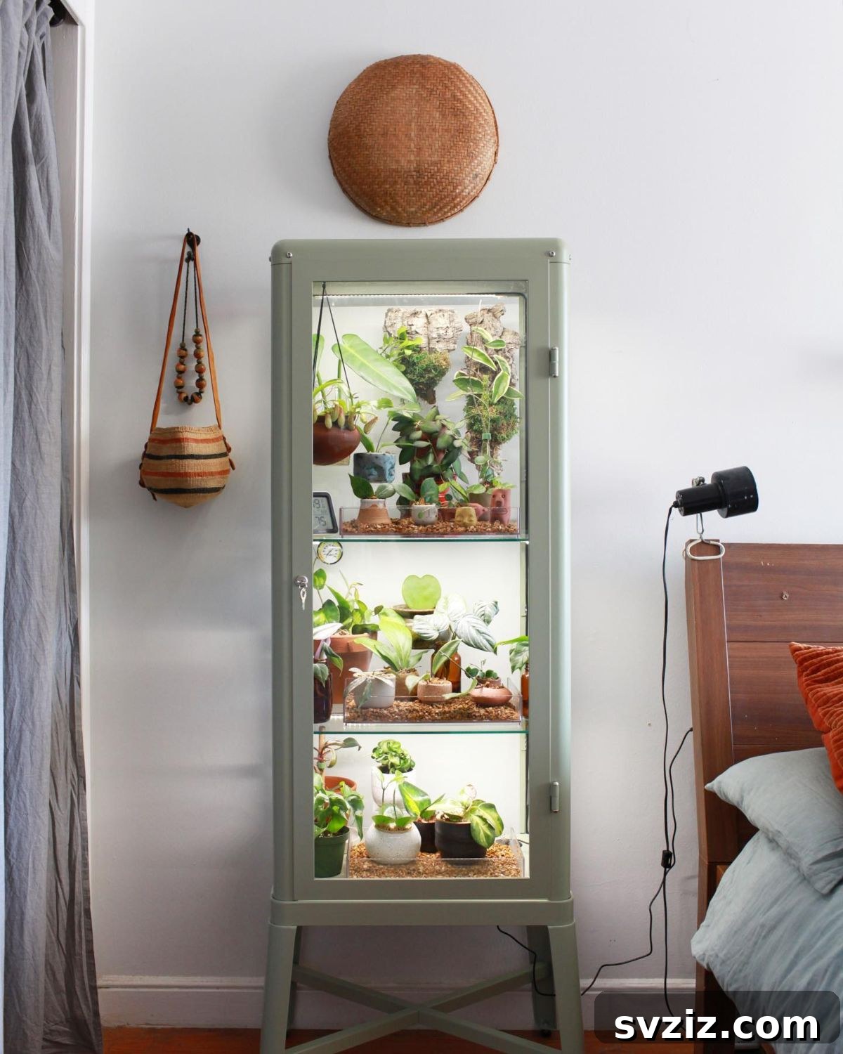 Ingenious IKEA Plant Hacks to Brighten Your Home 7 cabinet greenhouse