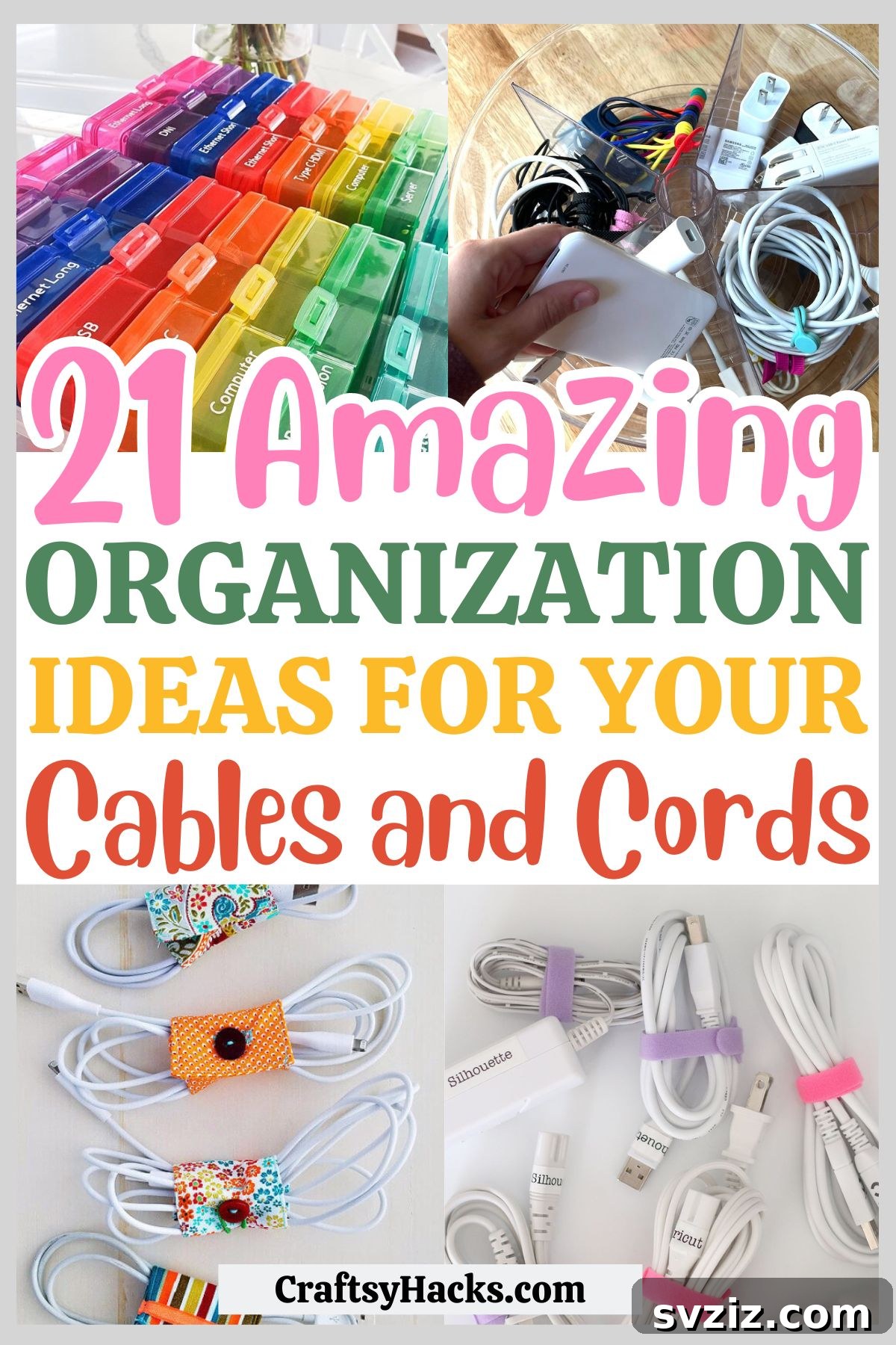 Cable organization ideas