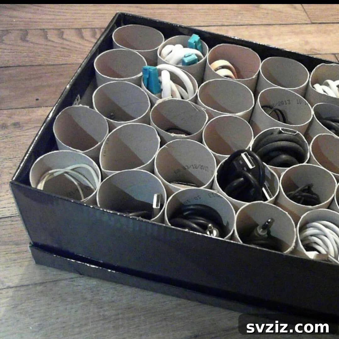 cardboard tubes