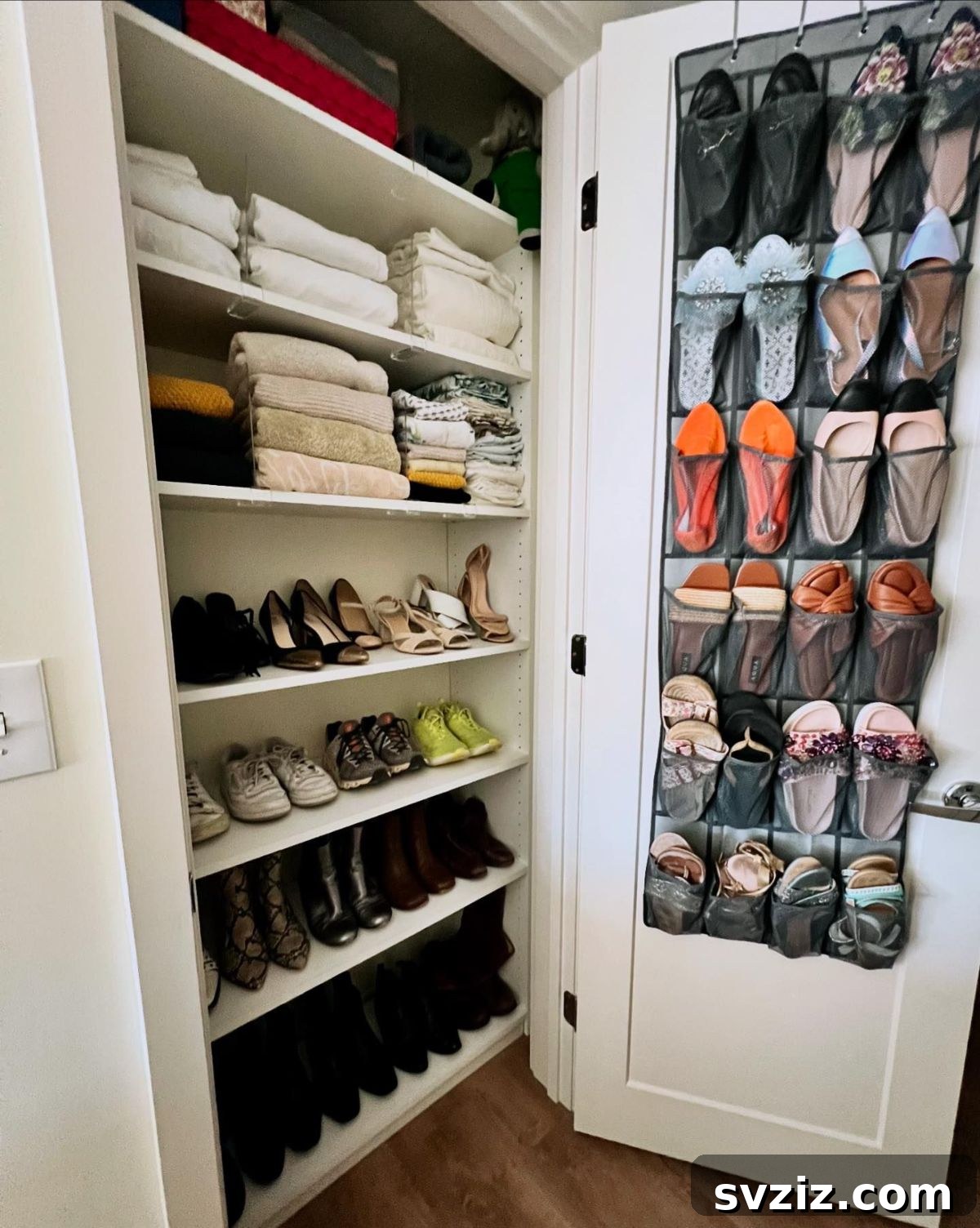 Over the Door Shoe Storage