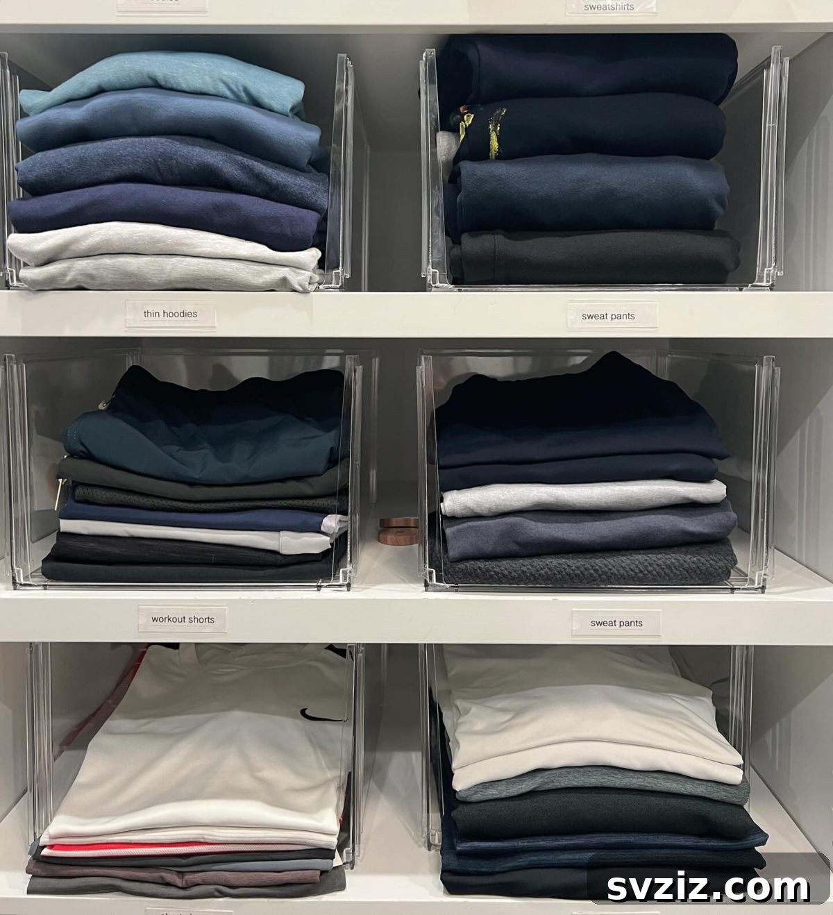 Acrylic Closet Organizer