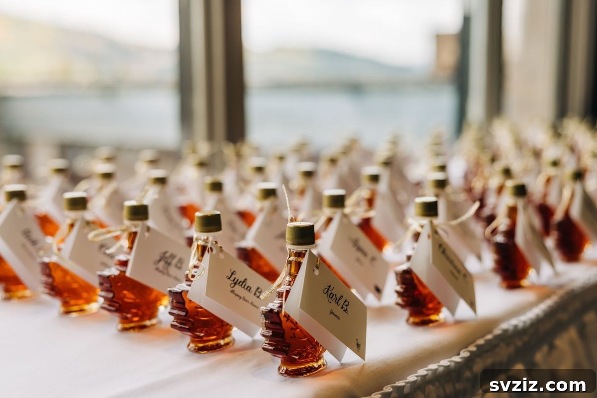 Mini Maple Syrup Bottles