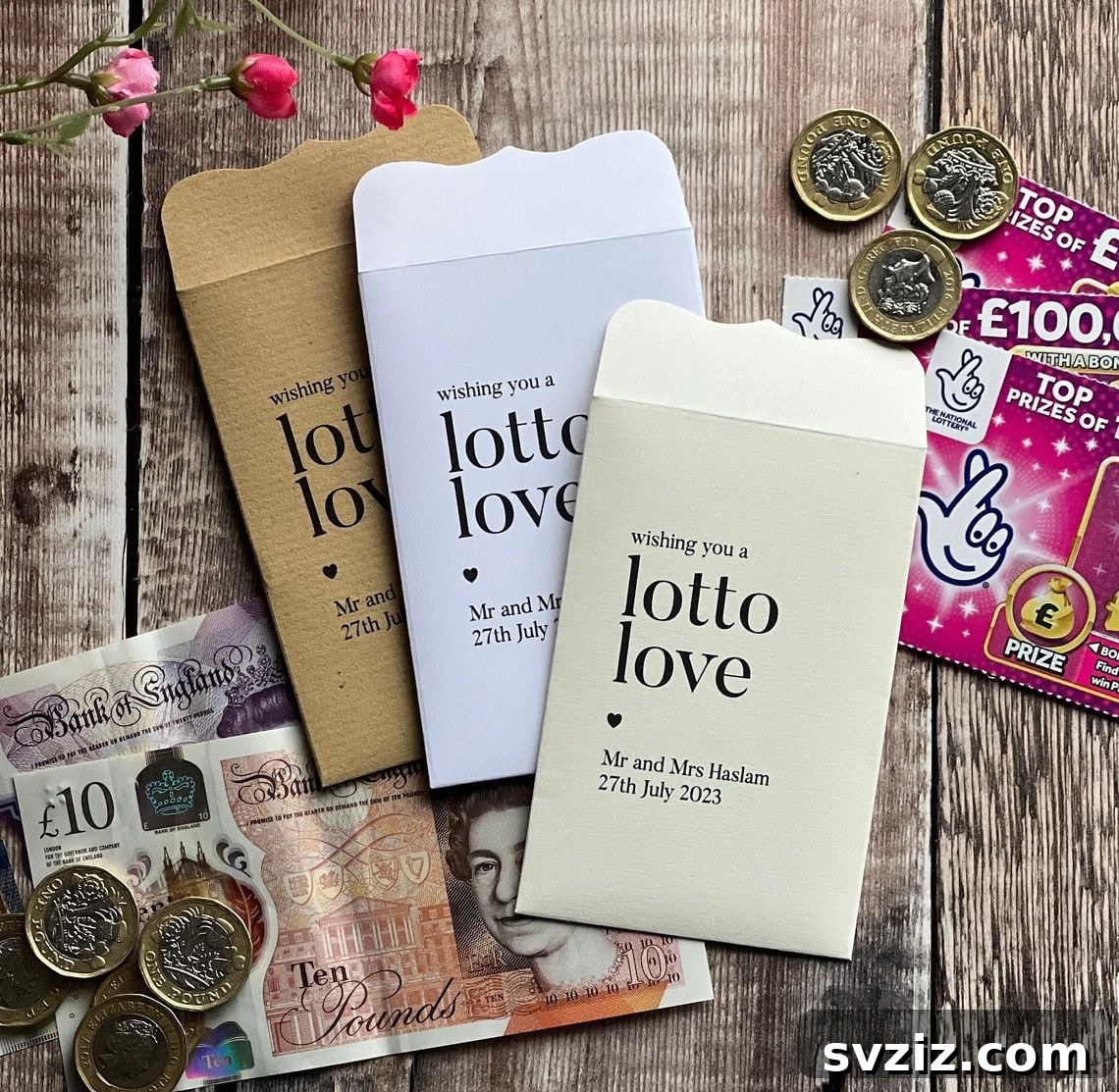  Lotto Love Wedding Favors
