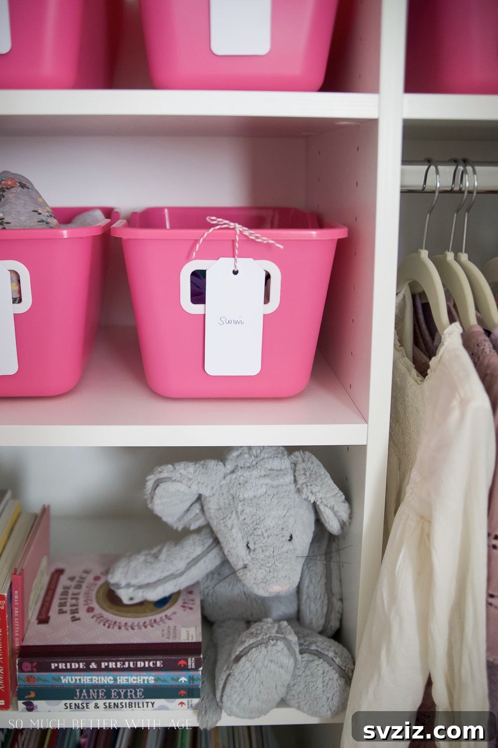 Kid’s Closet Storage Bins