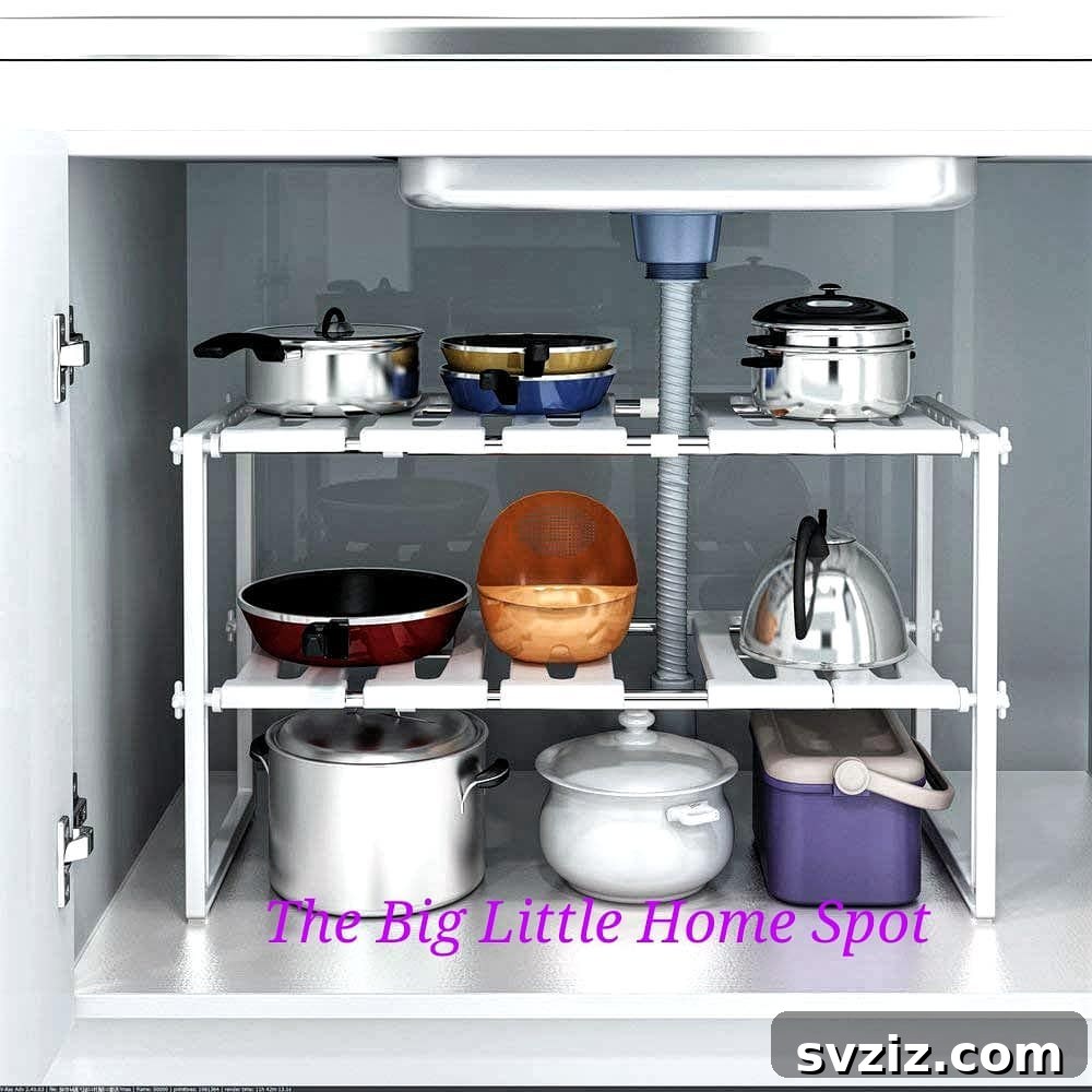 Comprehensive Under-the-Sink Kitchen Organizer