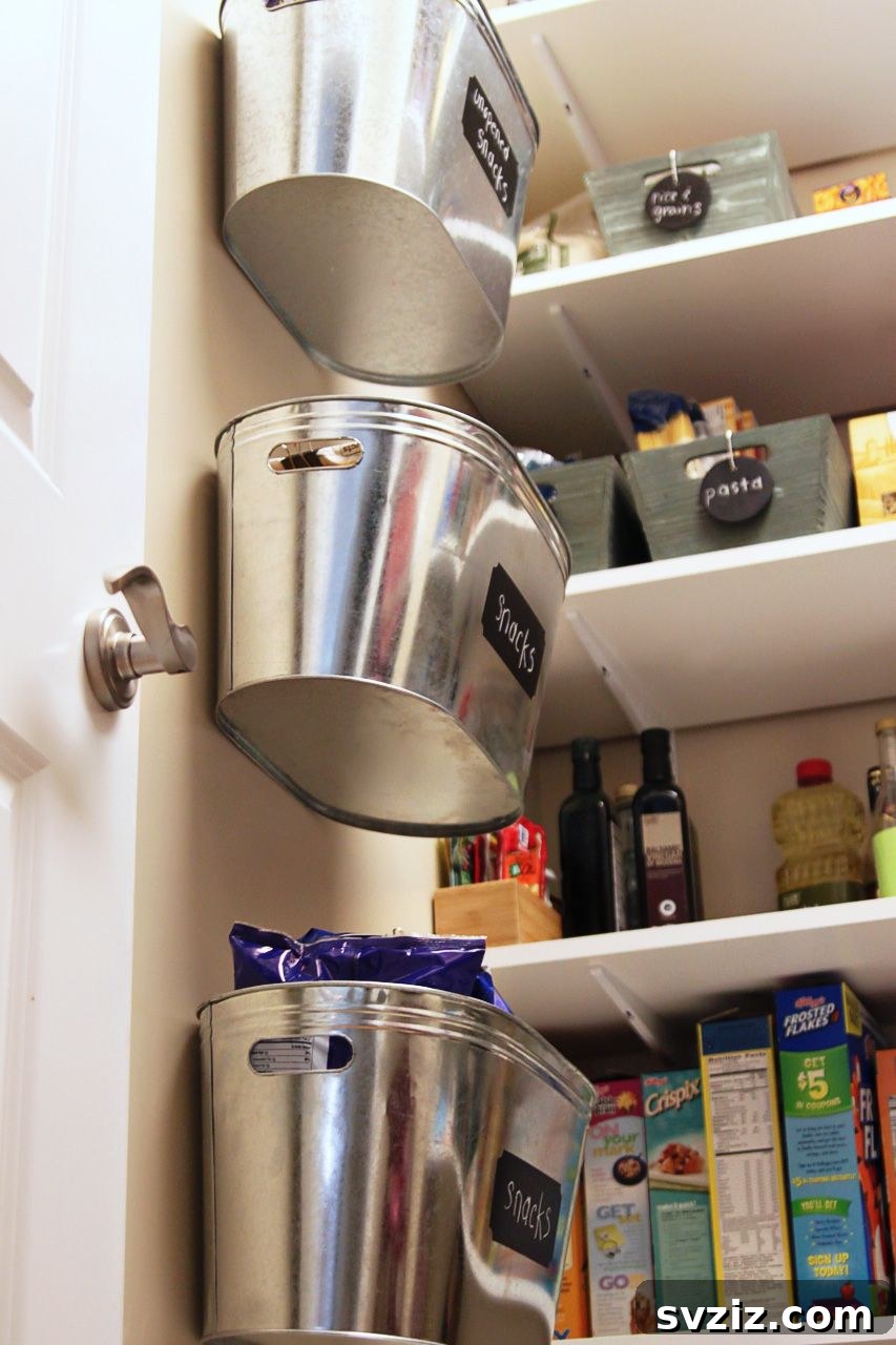 Hanging Metal Storage Bins