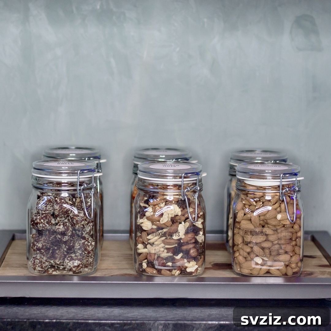 glass jars