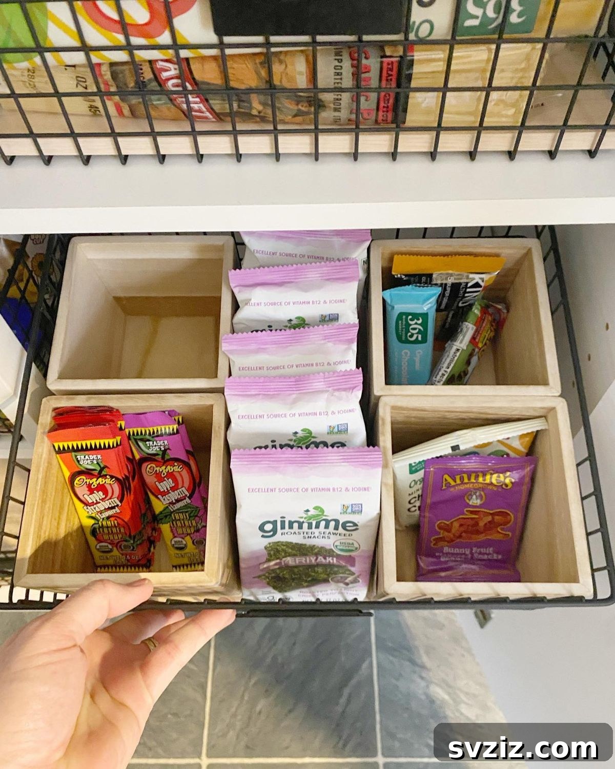 Small Organizers Inside Bins