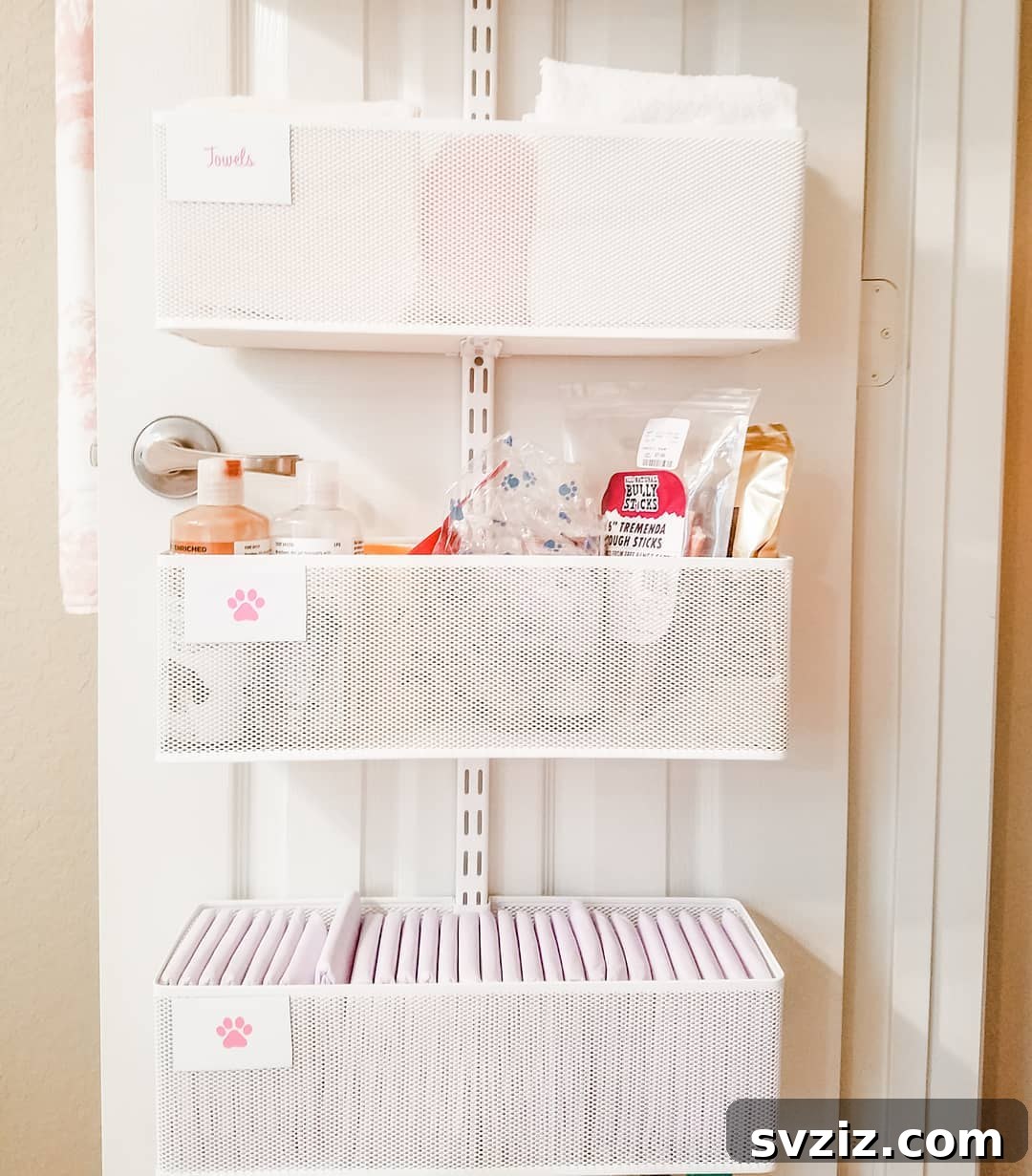 Pet Supply Organizer