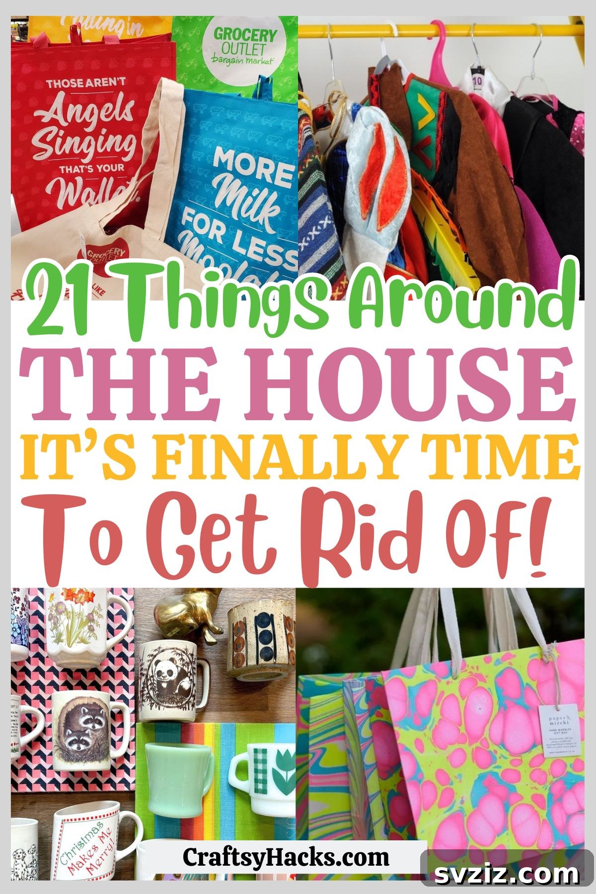 21 Things to Get Rid of Now for a Clutter-Free Home