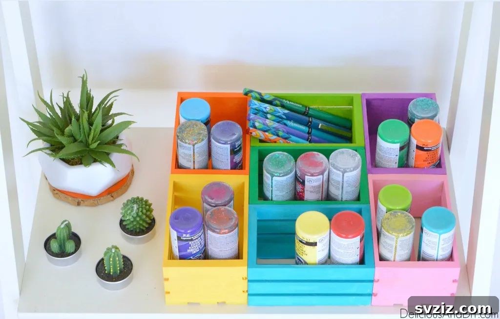 Mini Crates Organizers