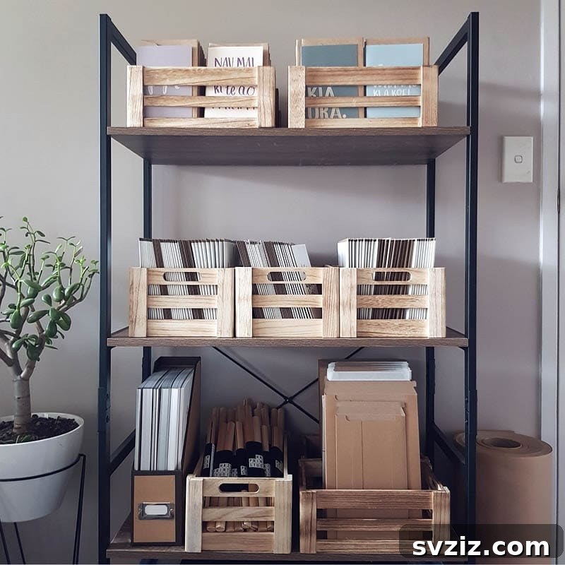 Home Office Inventory Storage
