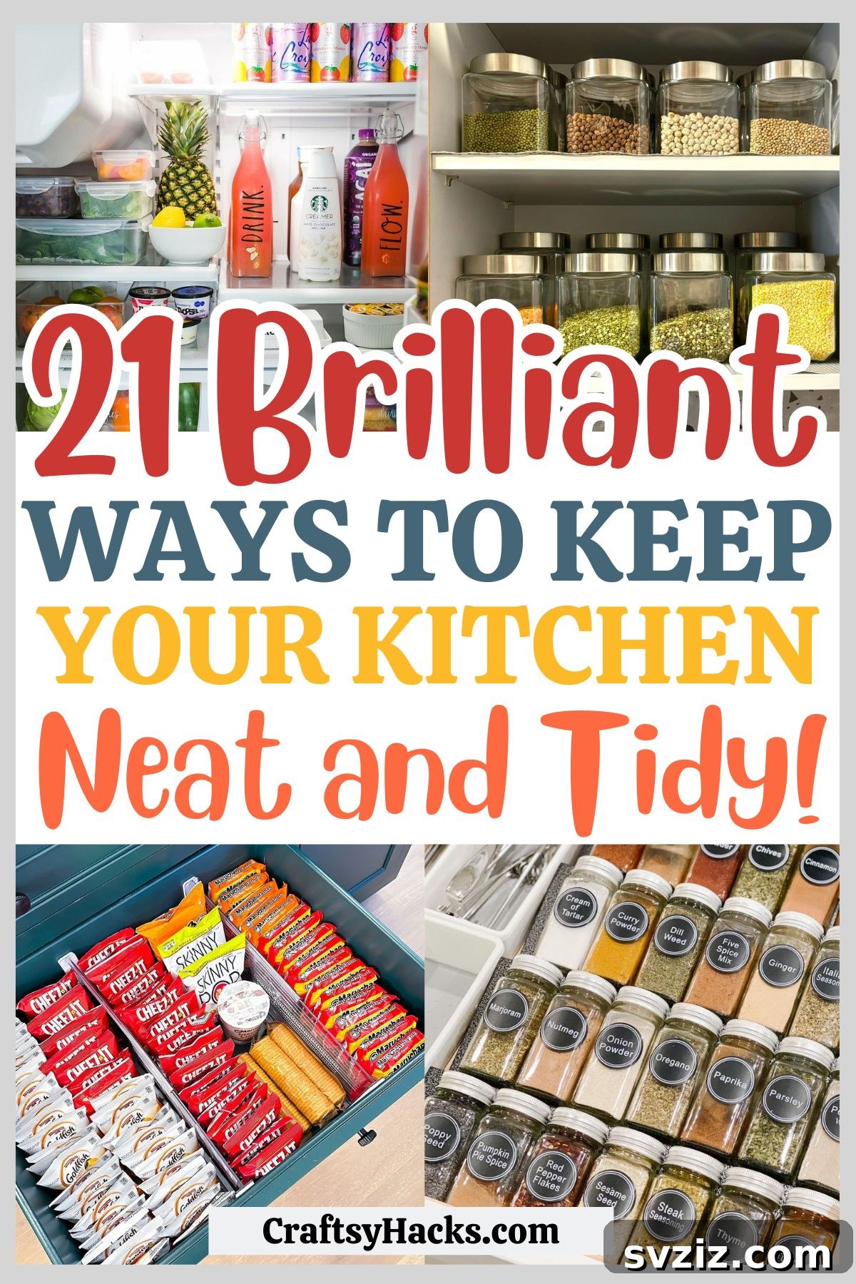 21 Genius Tricks to Tame Kitchen Clutter 2 Top ways to keep your kitchen decluttered and organized