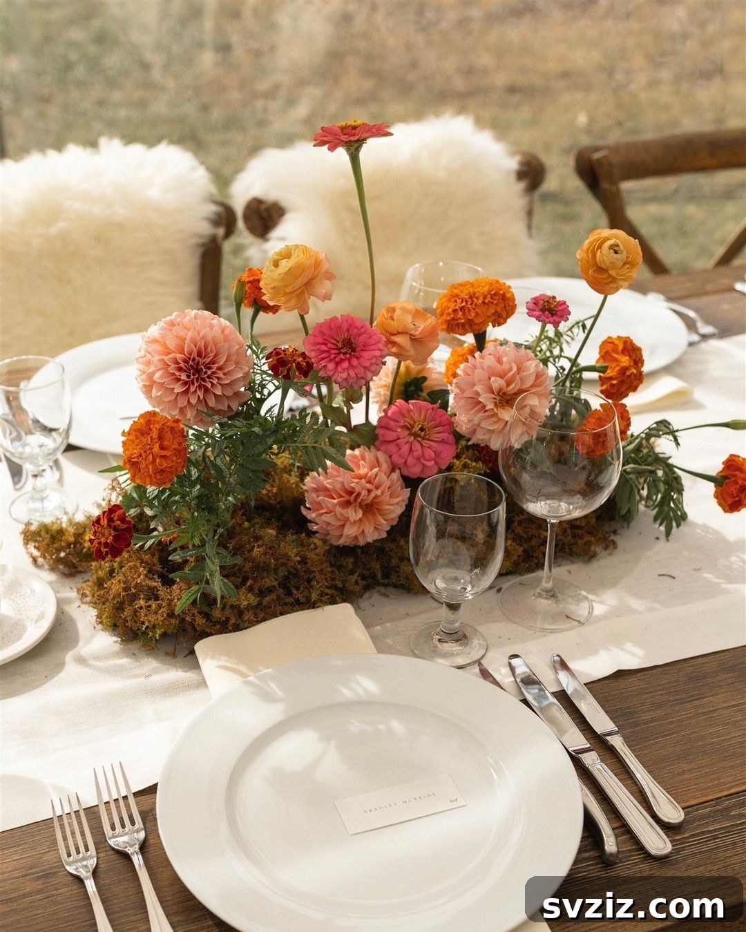 21 Breathtaking Boho Wedding Centerpiece Designs 15 Unique Moss Bases for Boho Floral Centerpieces