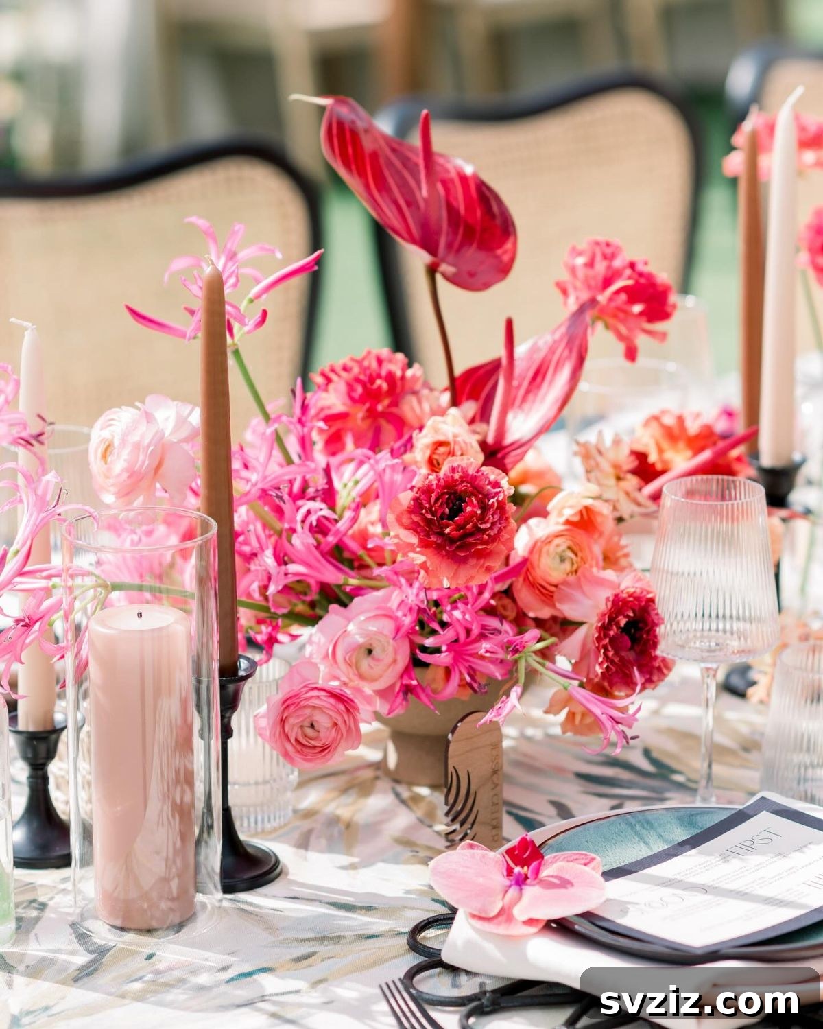 21 Breathtaking Boho Wedding Centerpiece Designs 16 Romantic Pretty Pink Boho Wedding Centerpiece