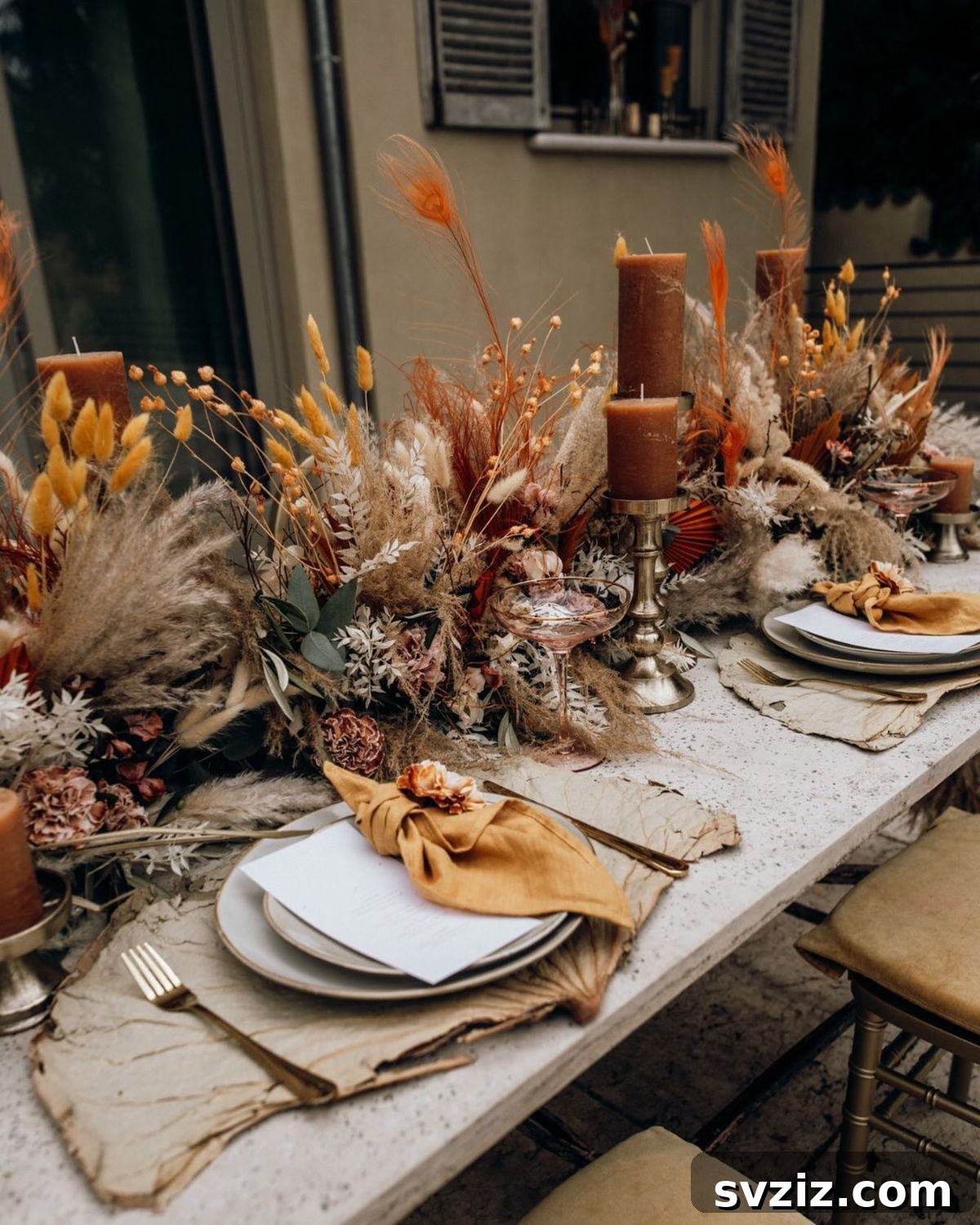 21 Breathtaking Boho Wedding Centerpiece Designs 17 Soothing Earth Tones Boho Wedding Centerpiece