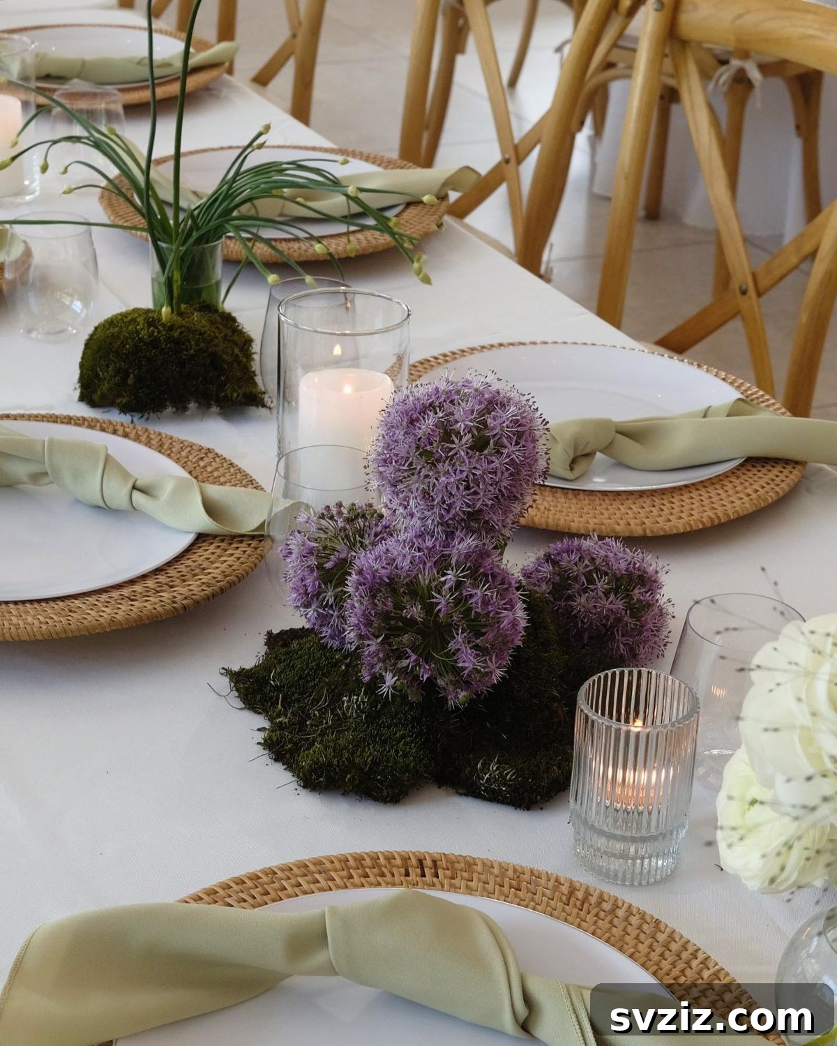 21 Breathtaking Boho Wedding Centerpiece Designs 19 Vibrant Pretty Purple Boho Wedding Centerpieces