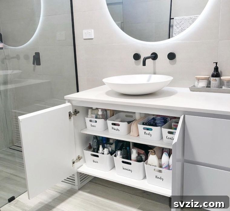 Variera Boxes for Bathroom Cabinets